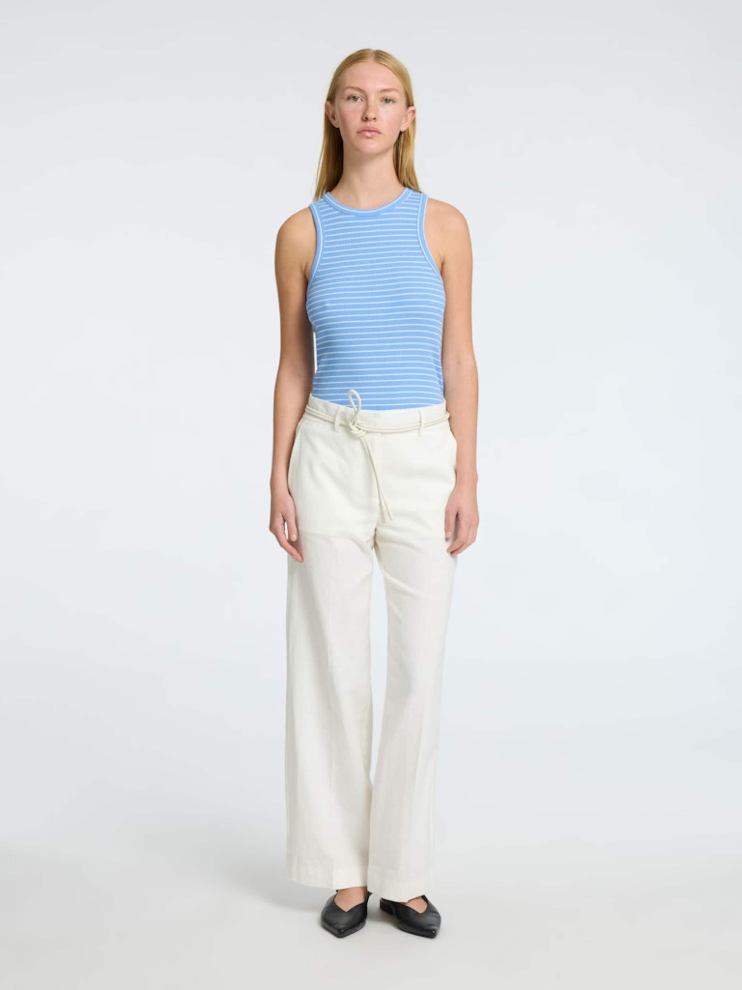 SELECTED Top 'SLFANNA' modra / bela