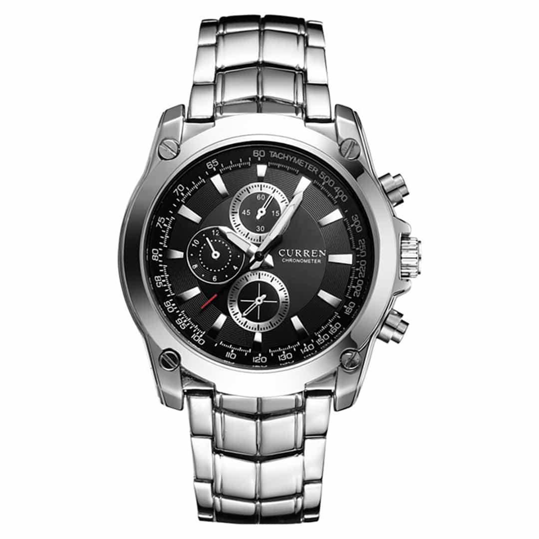 Moška ročna ura Curren Prestige Black