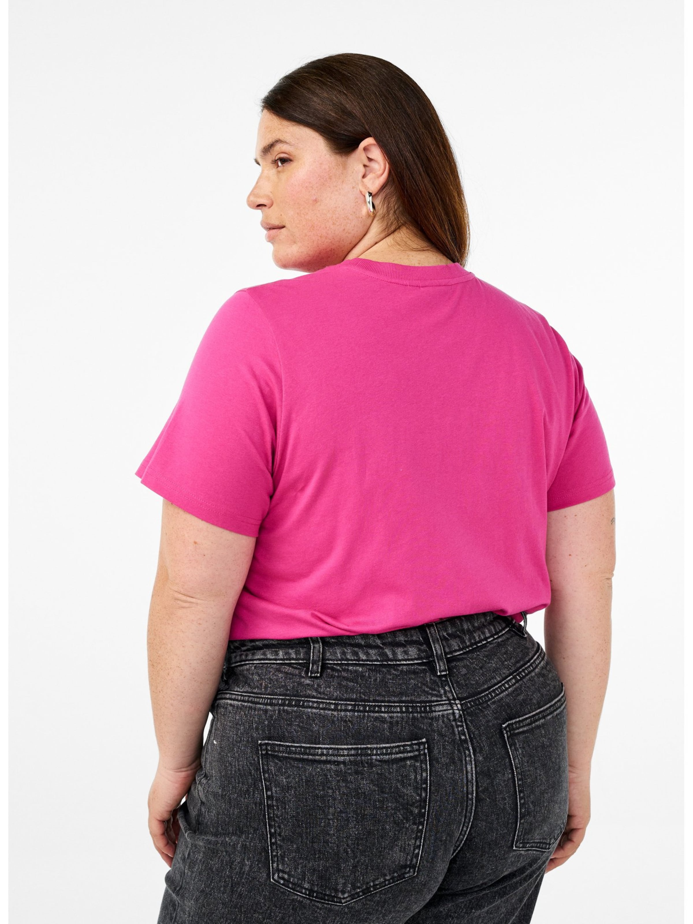 Zizzi Majica 'VCHARLIN' malina