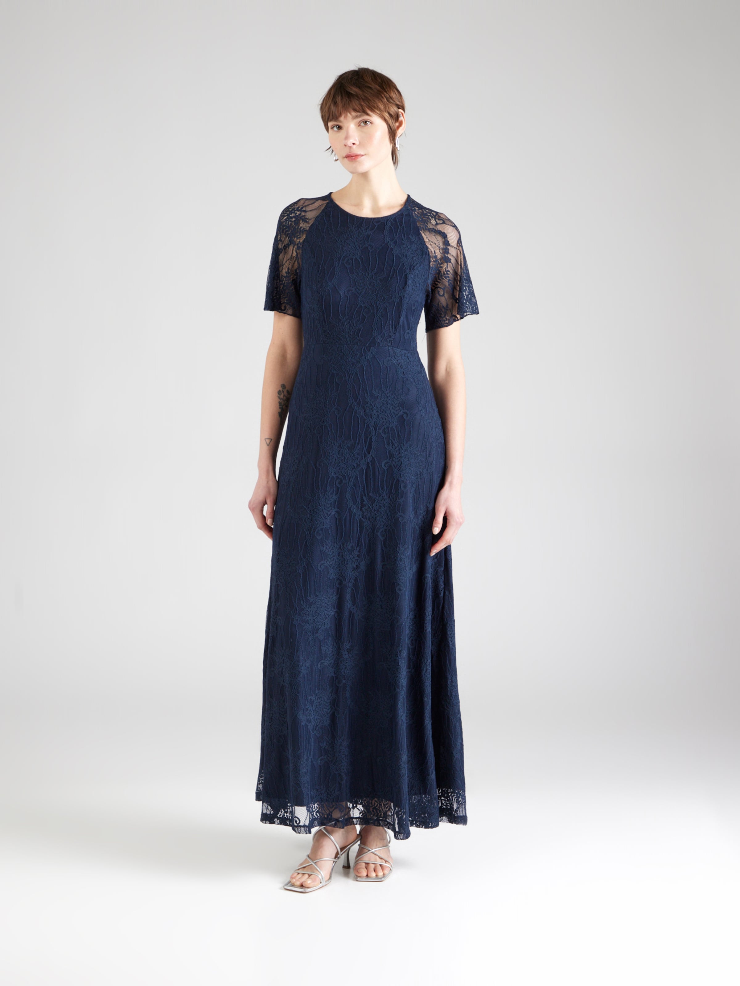 VILA Večerna obleka 'VIFEMMA' mornarska