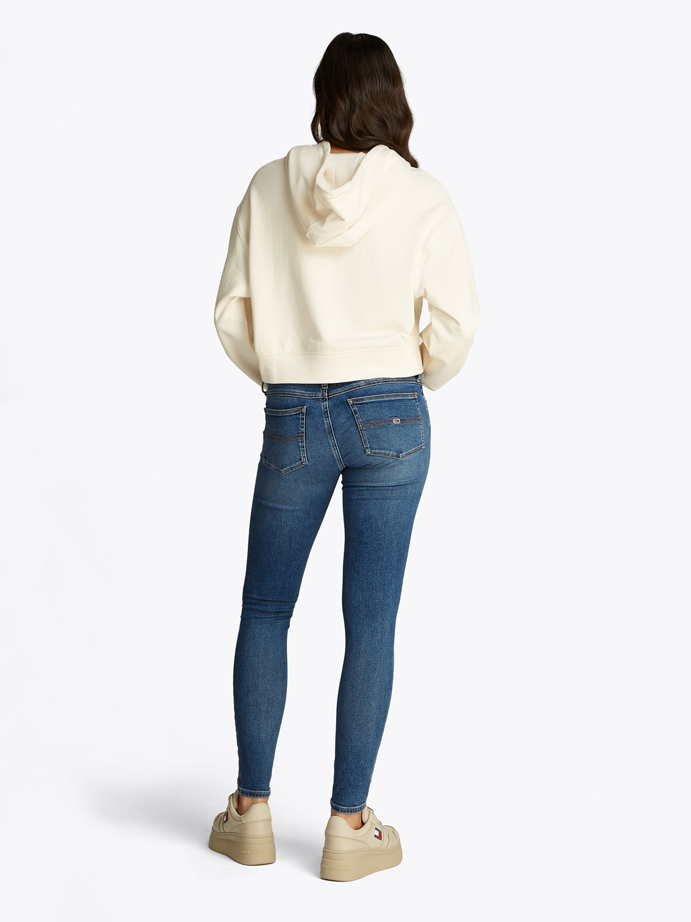 Tommy Jeans Kavbojke moder denim