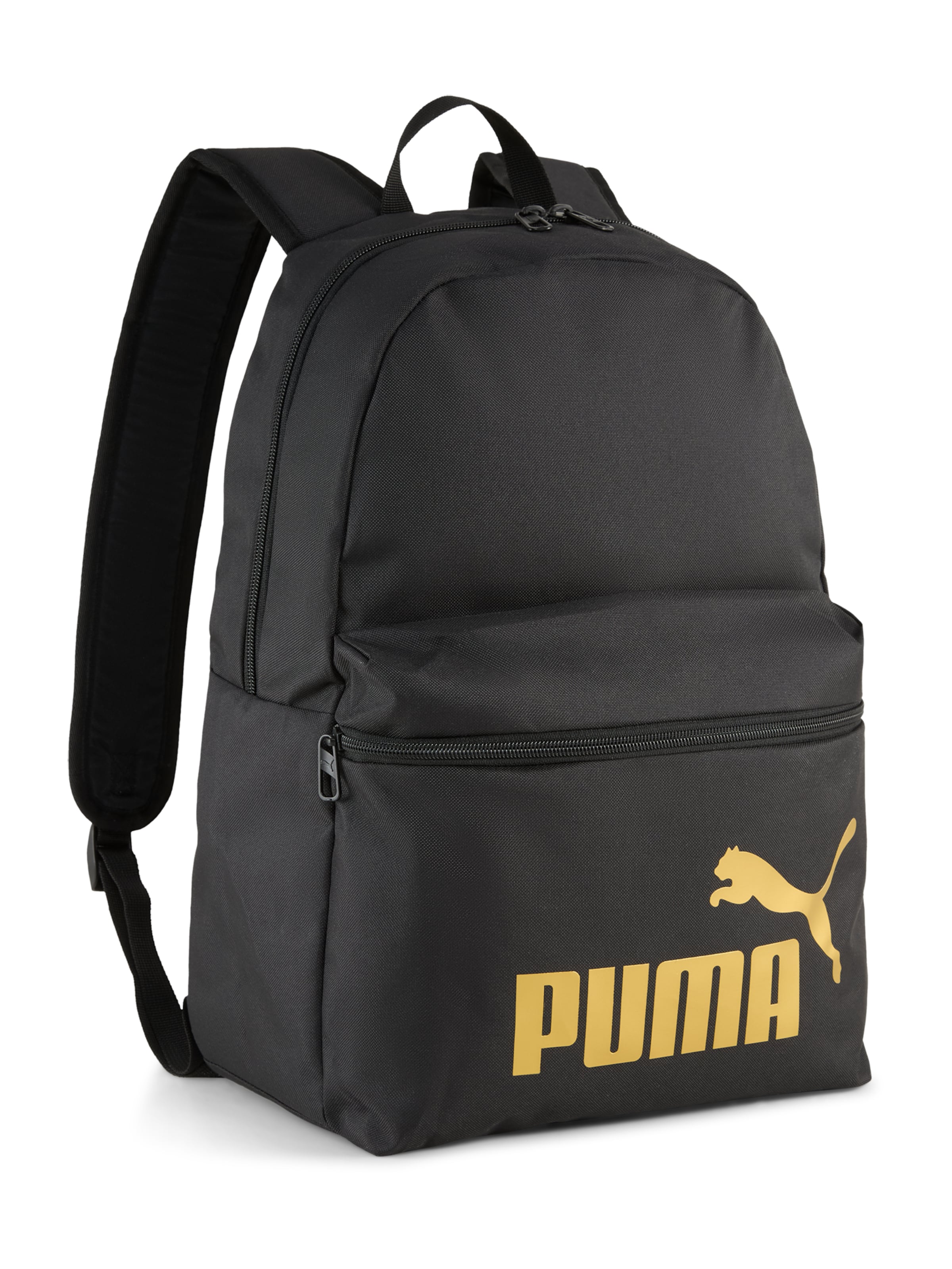 PUMA Nahrbtnik 'Phase' zlato-rumena / črna