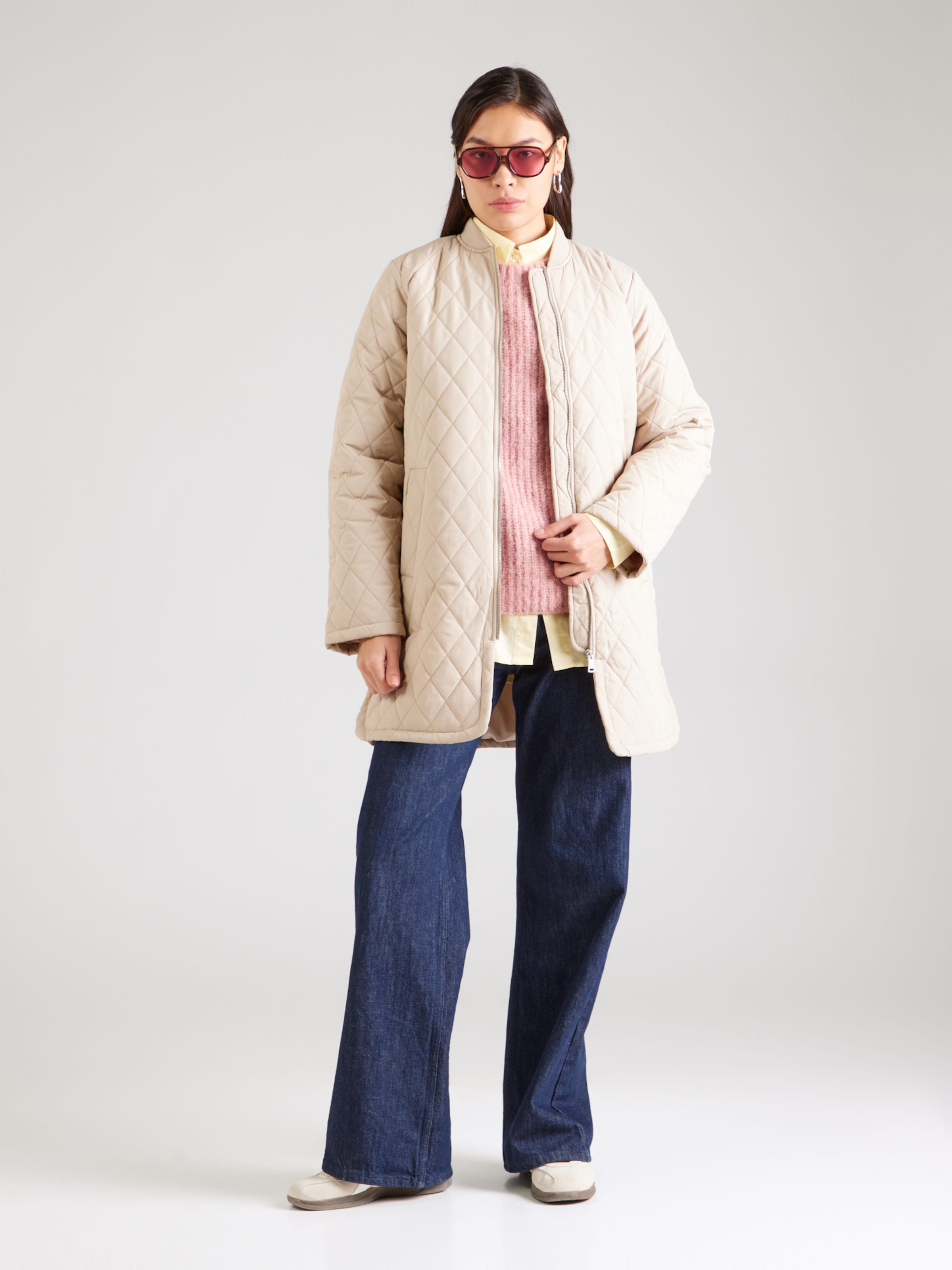 b.young Prehoden plašč 'BETIO' svetlo bež