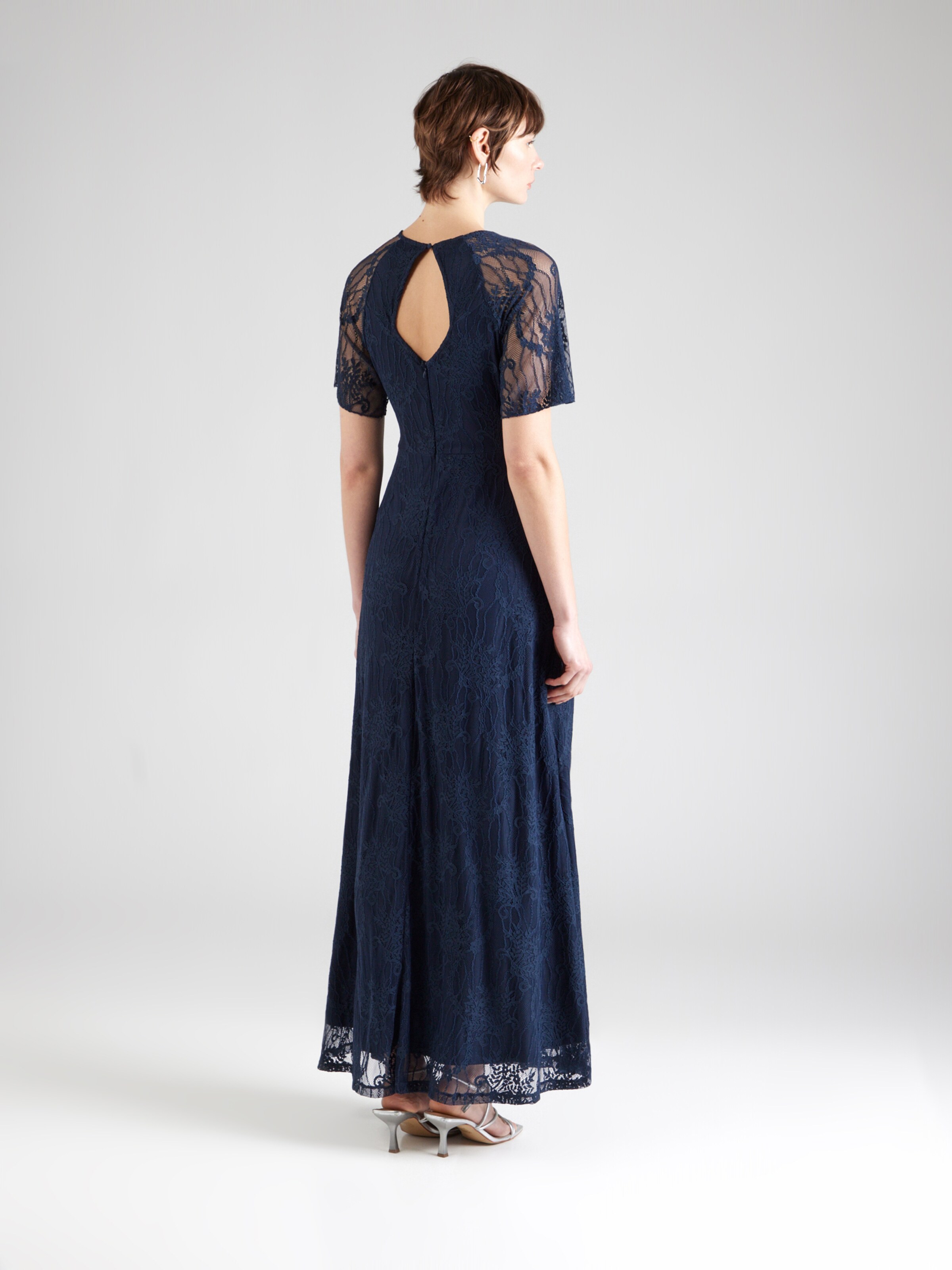 VILA Večerna obleka 'VIFEMMA' mornarska