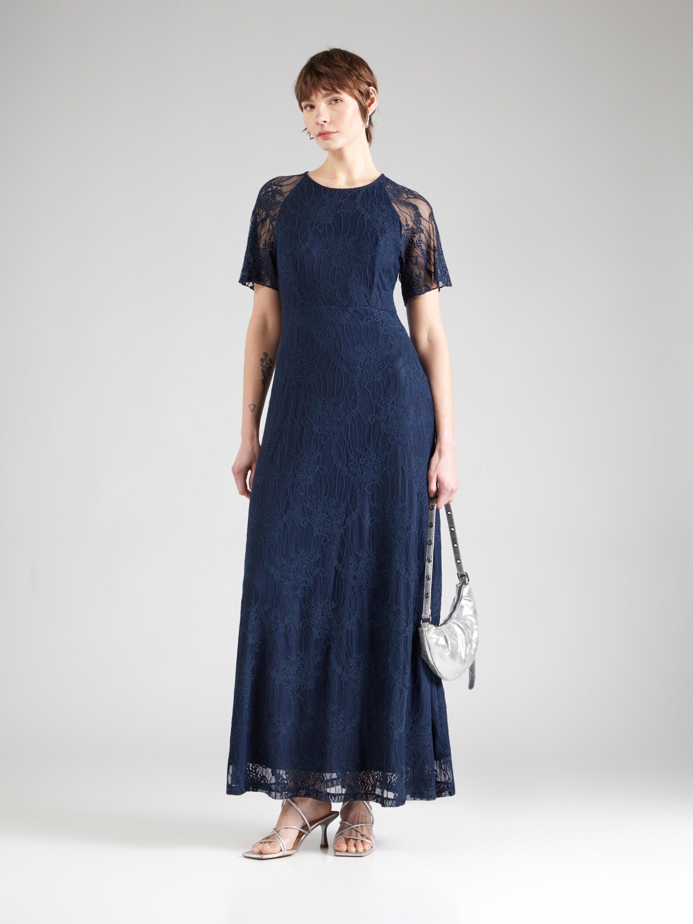 VILA Večerna obleka 'VIFEMMA' mornarska