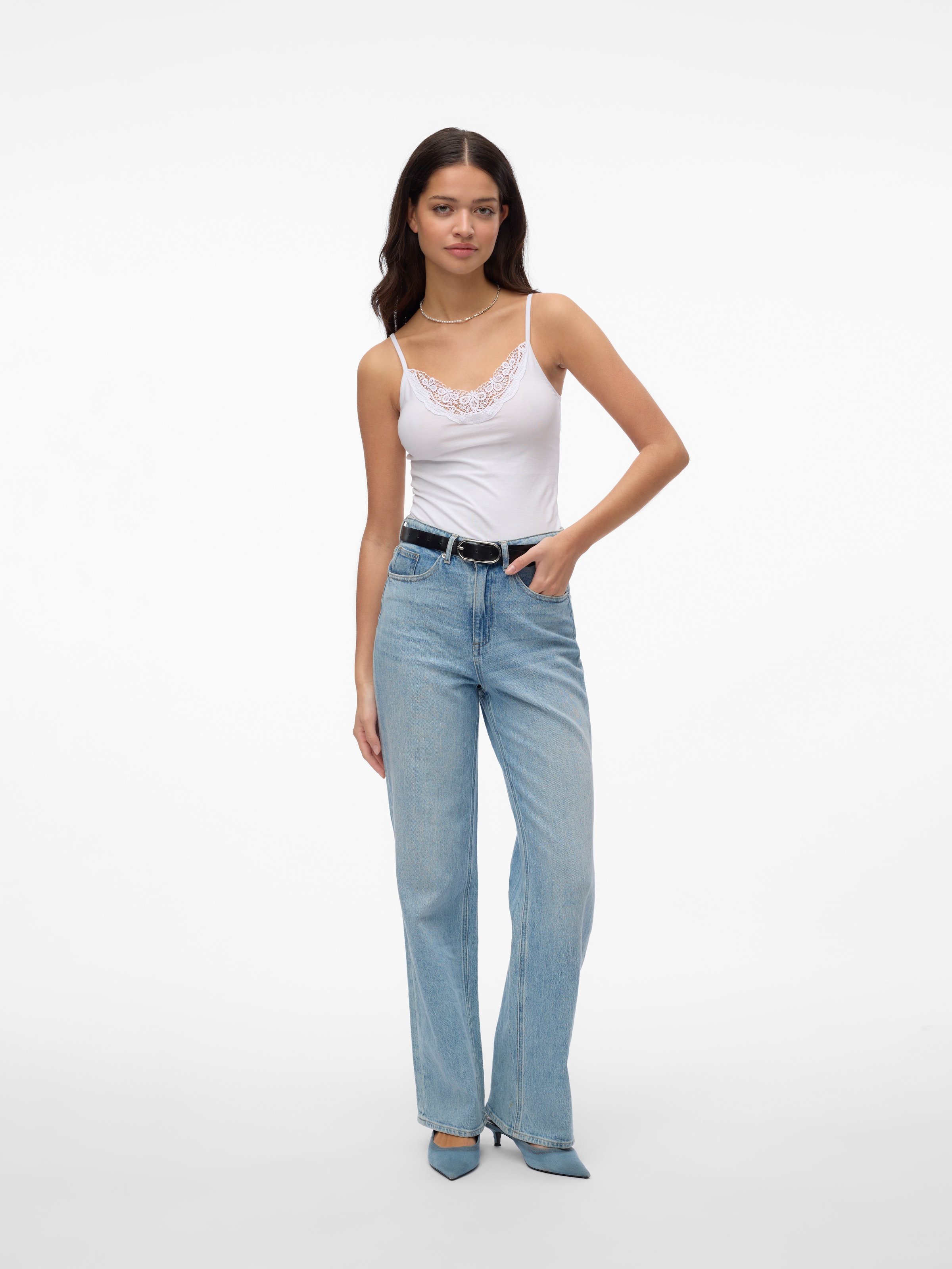 VERO MODA Top 'VMInge' bela