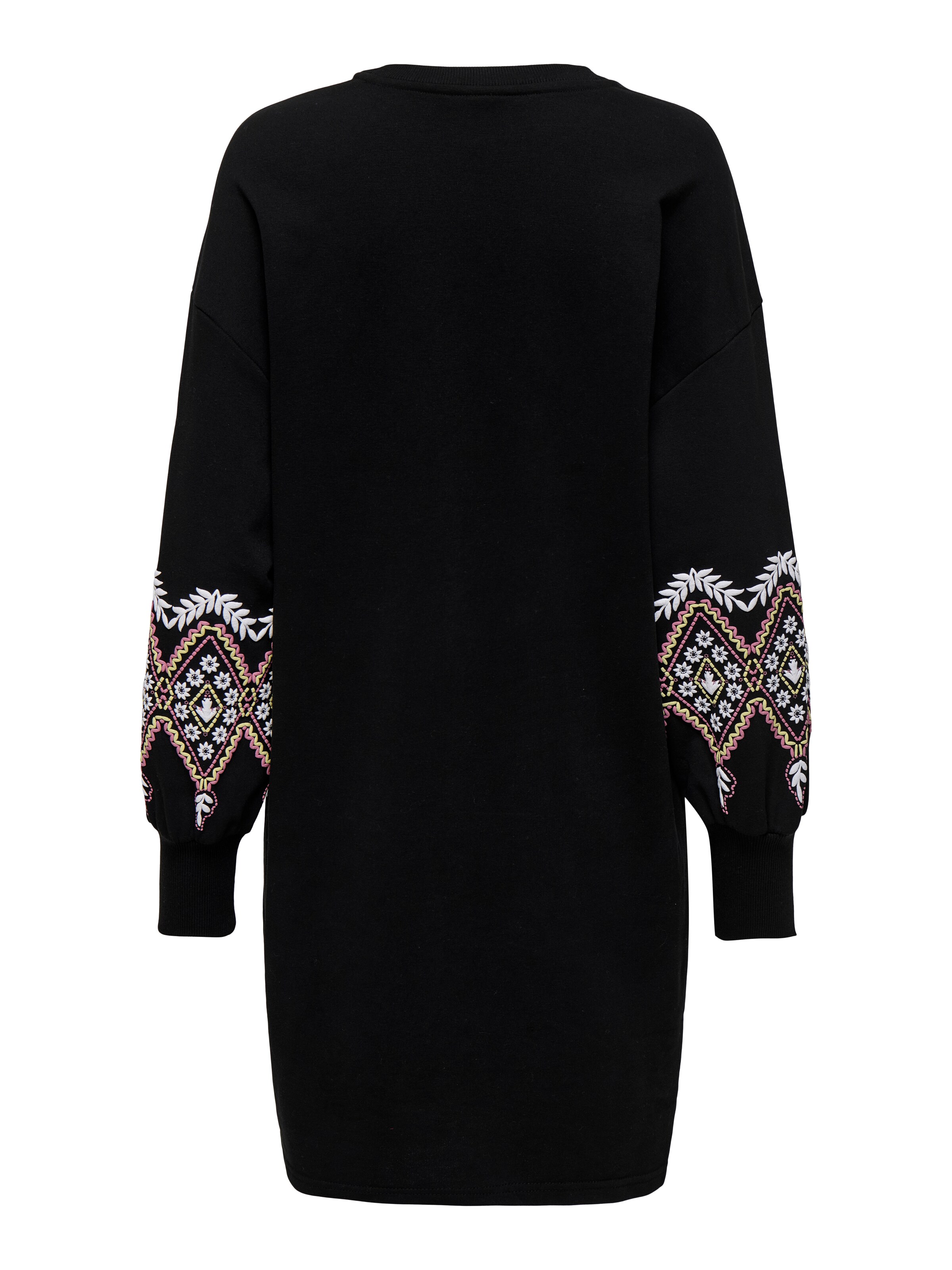 ONLY Obleka 'ONLBrooke' oranžna / črna / bela