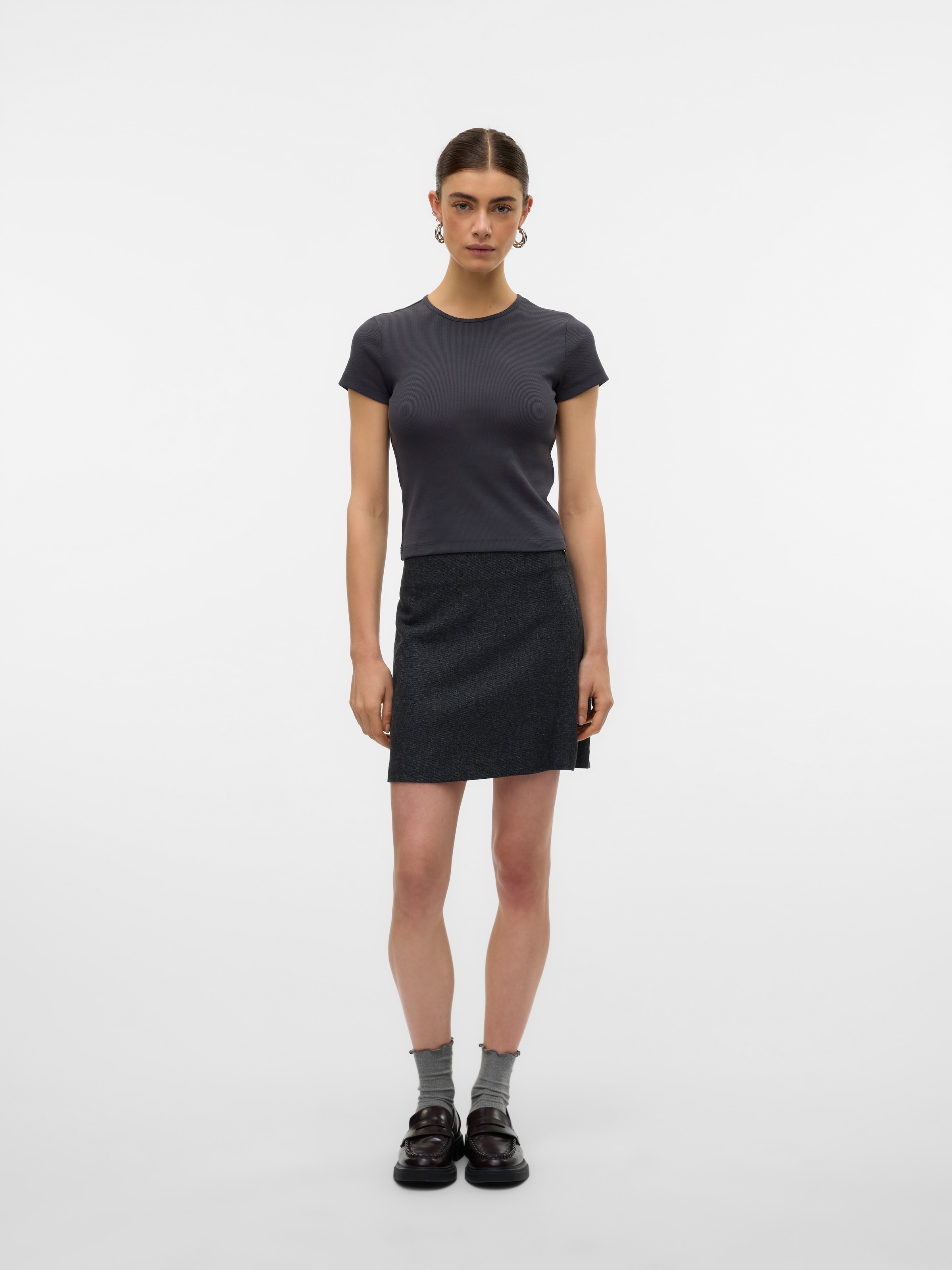 VERO MODA Majica 'VMChloe' antracit