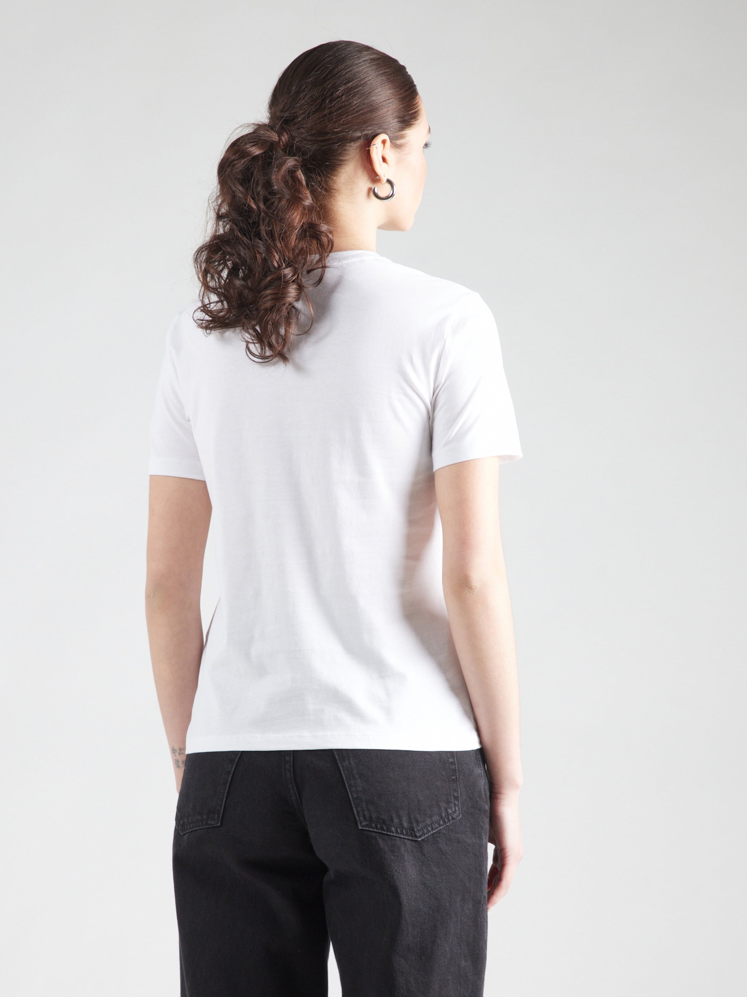 ONLY Majica 'ONLKITA' zlata / zelena / bela