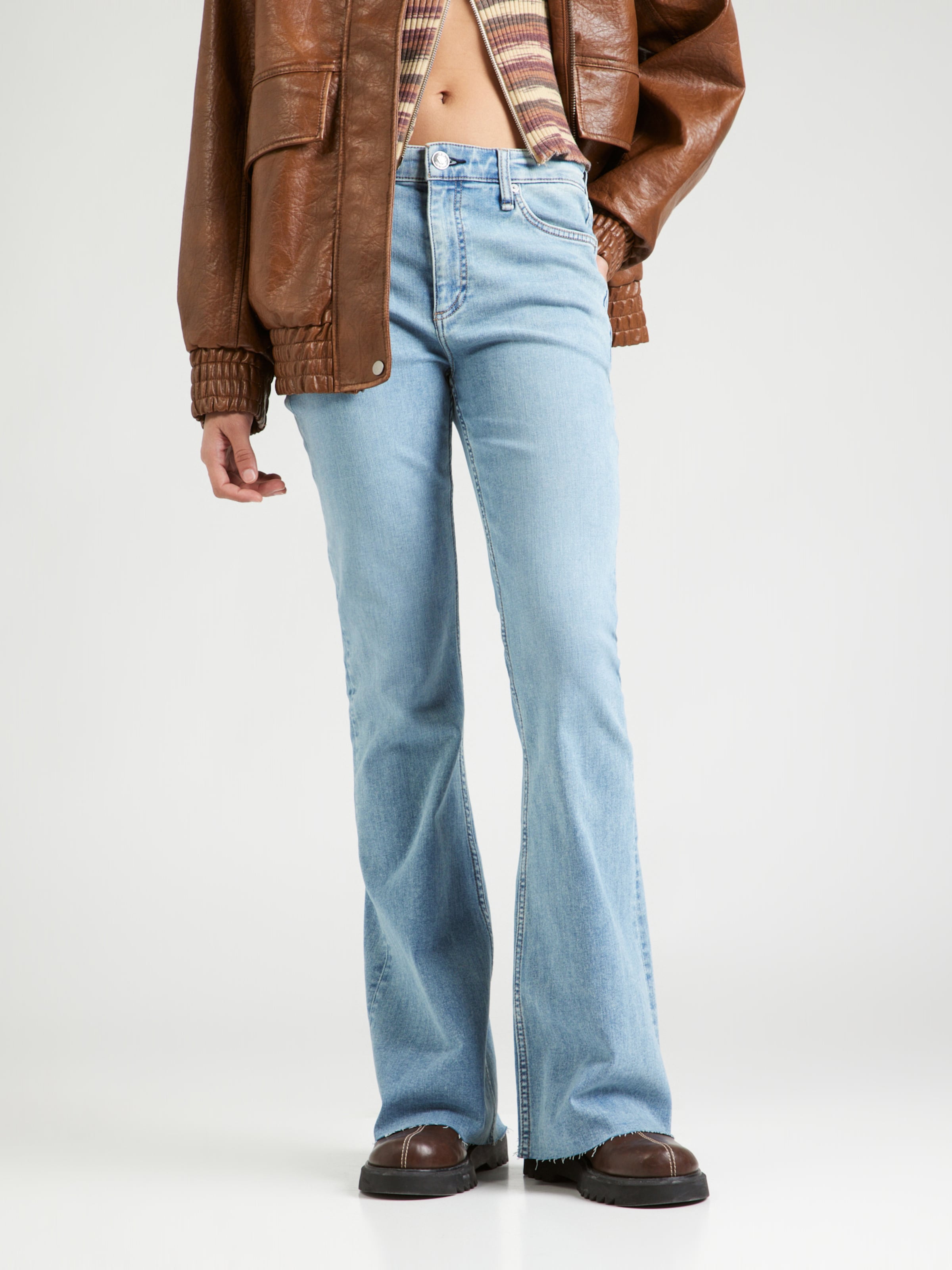 rag & bone Kavbojke 'FLEXI DAHLIA' svetlo modra