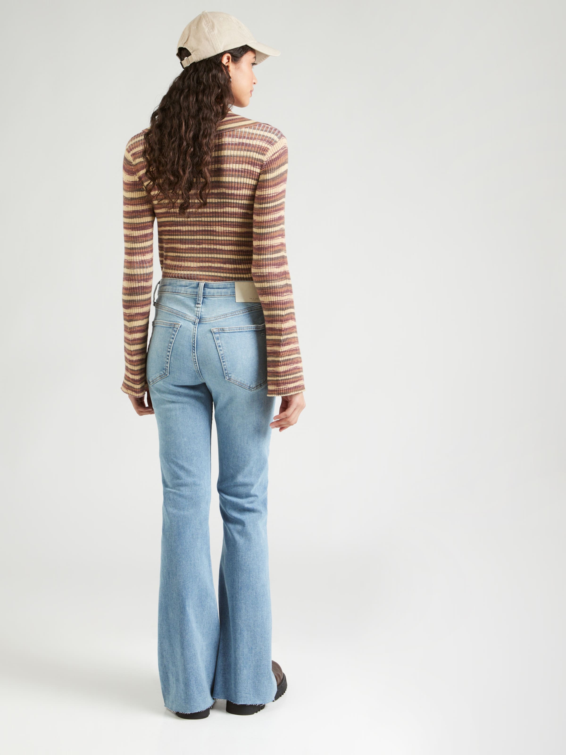 rag & bone Kavbojke 'FLEXI DAHLIA' svetlo modra