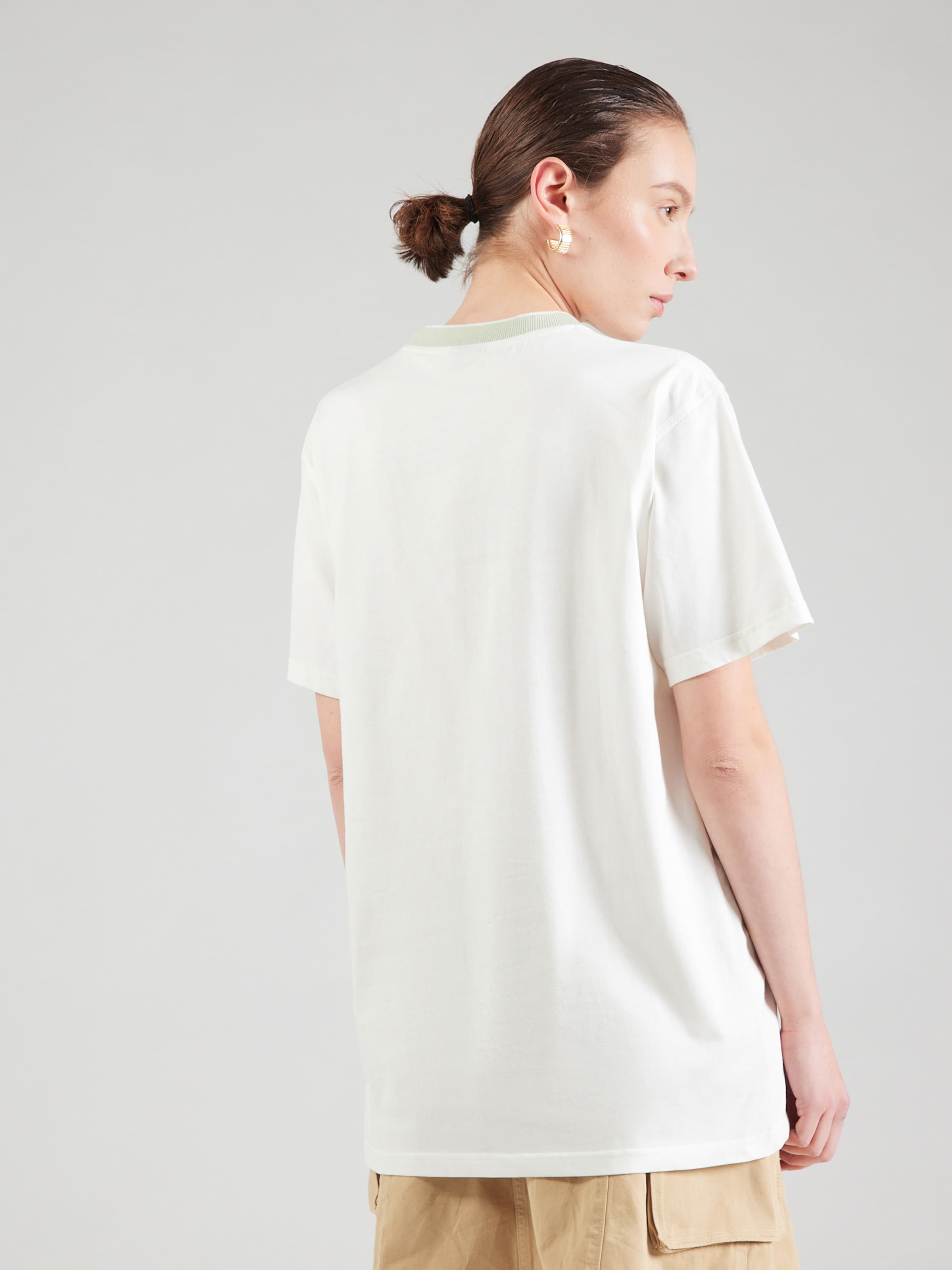 ELLESSE Majica 'THONES' svetlo siva / svetlo zelena / off-bela