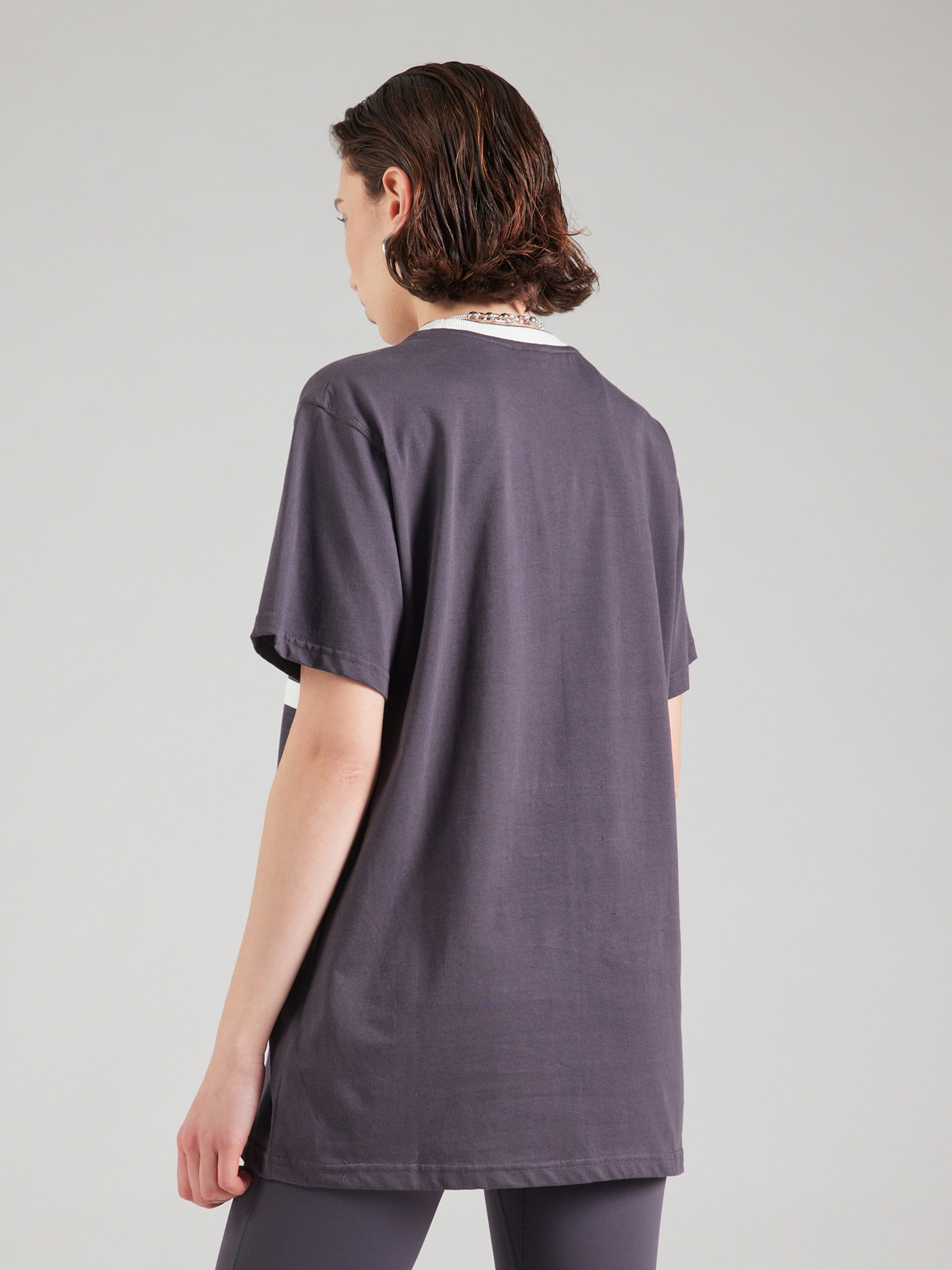 ELLESSE Majica 'THONES' temno siva / bela