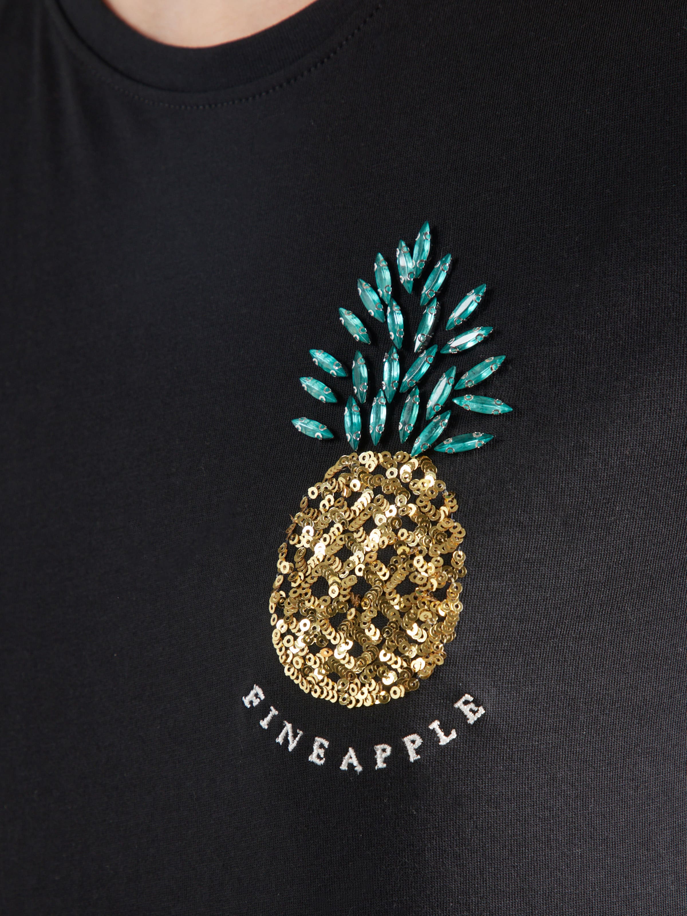 ONLY Majica 'KITA' mešane barve / črna