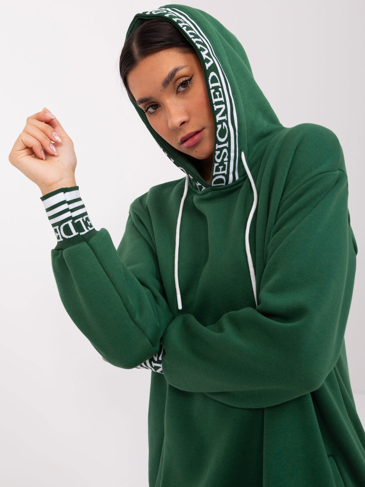 RELEVANCE Tunic-RV-TU-9224.95P-Dark Green