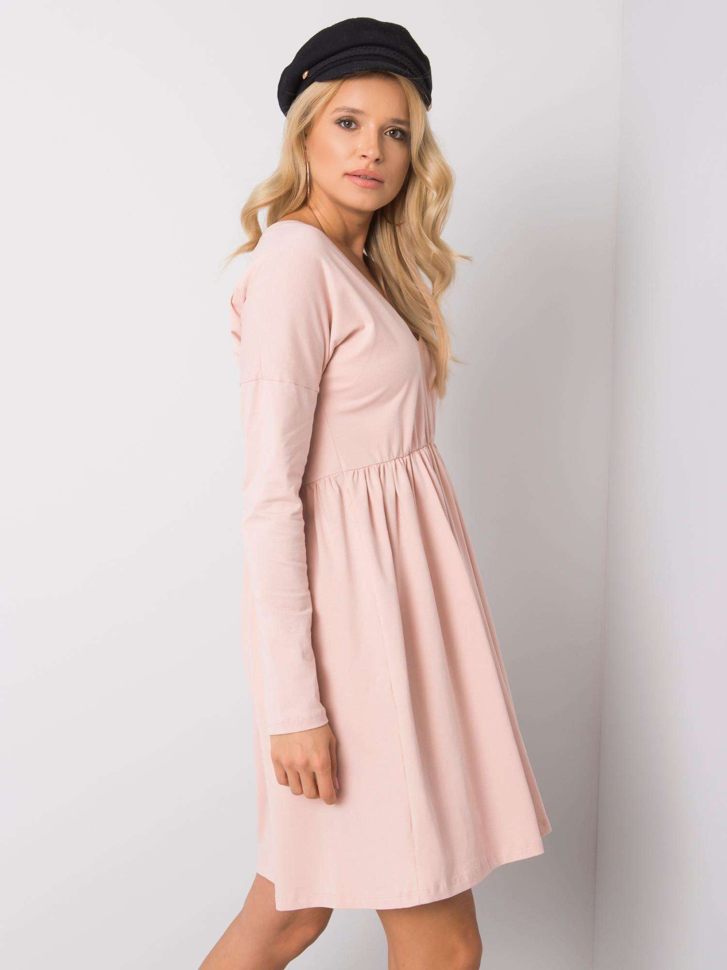RUE PARIS Dress-RV-SK-6008.19X-Light Pink