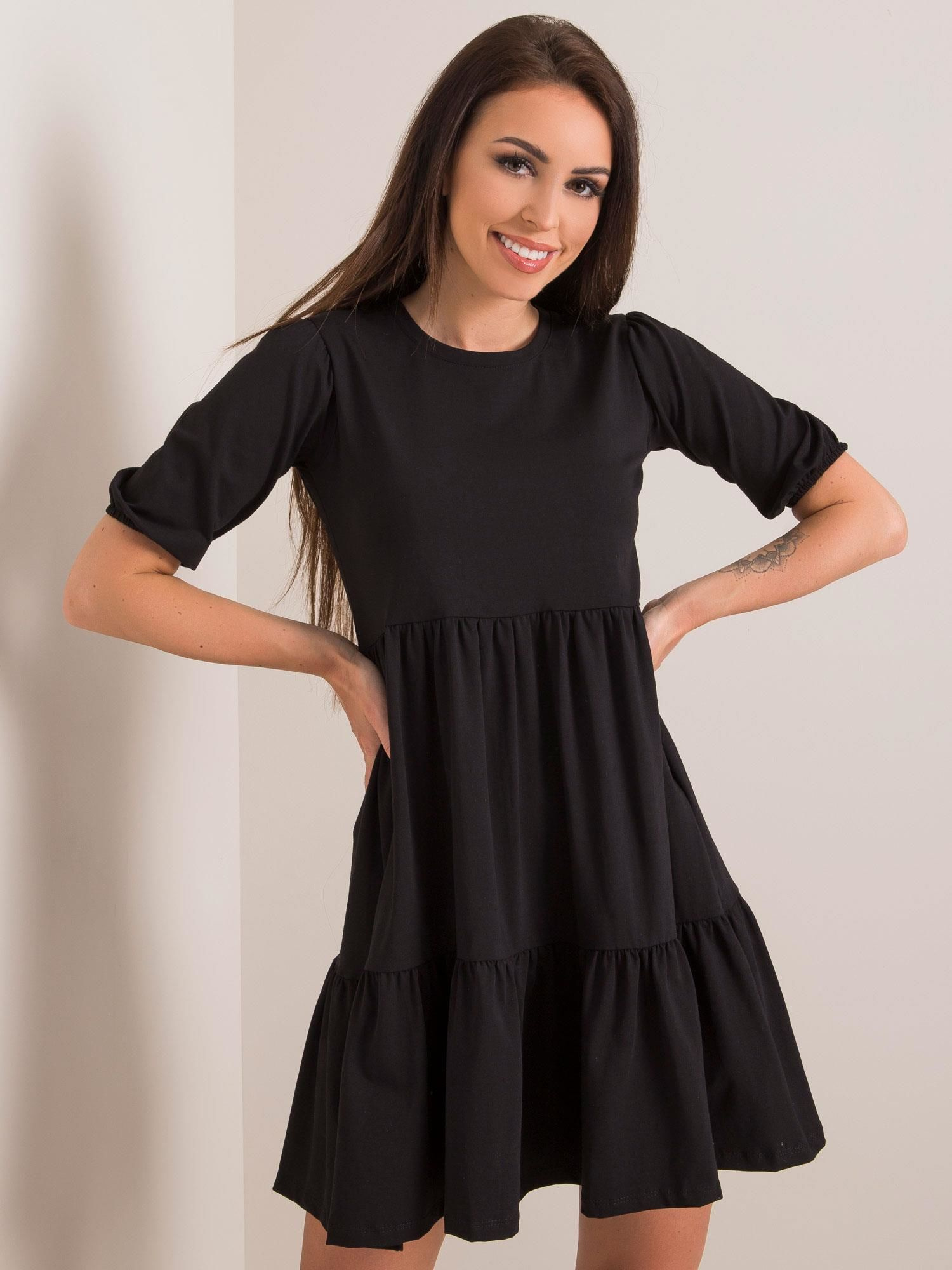 RUE PARIS Dress-RV-SK-5587.93-black