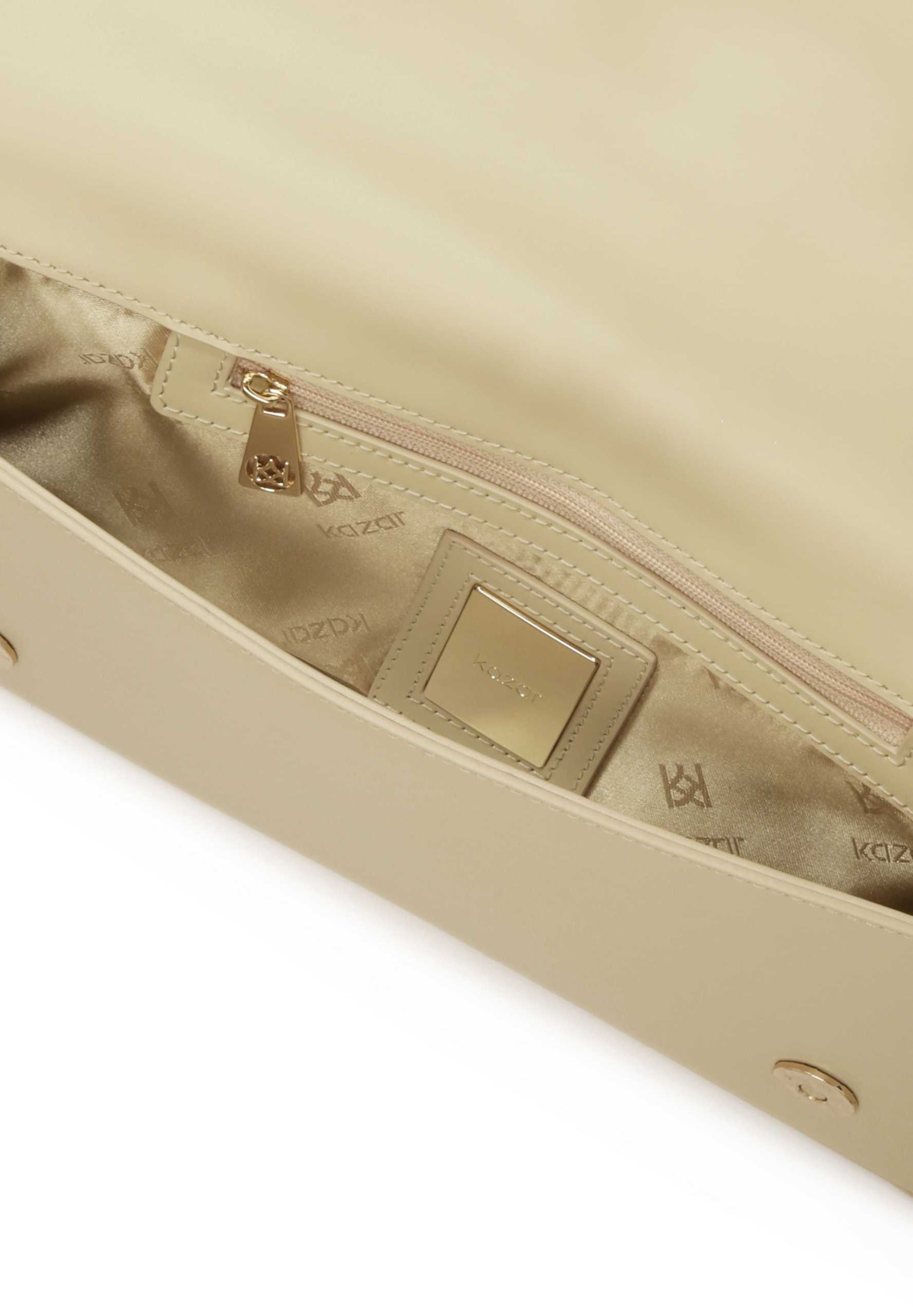Kazar Ročna torbica kremna
