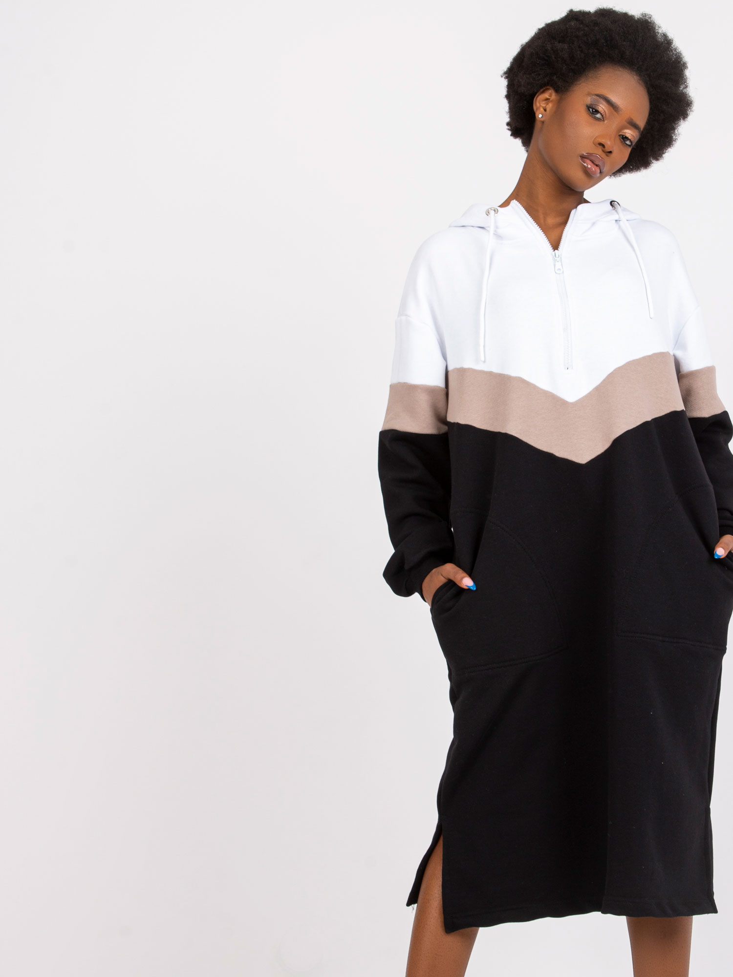 RUE PARIS Dress-RV-SK-7462.00-white-black