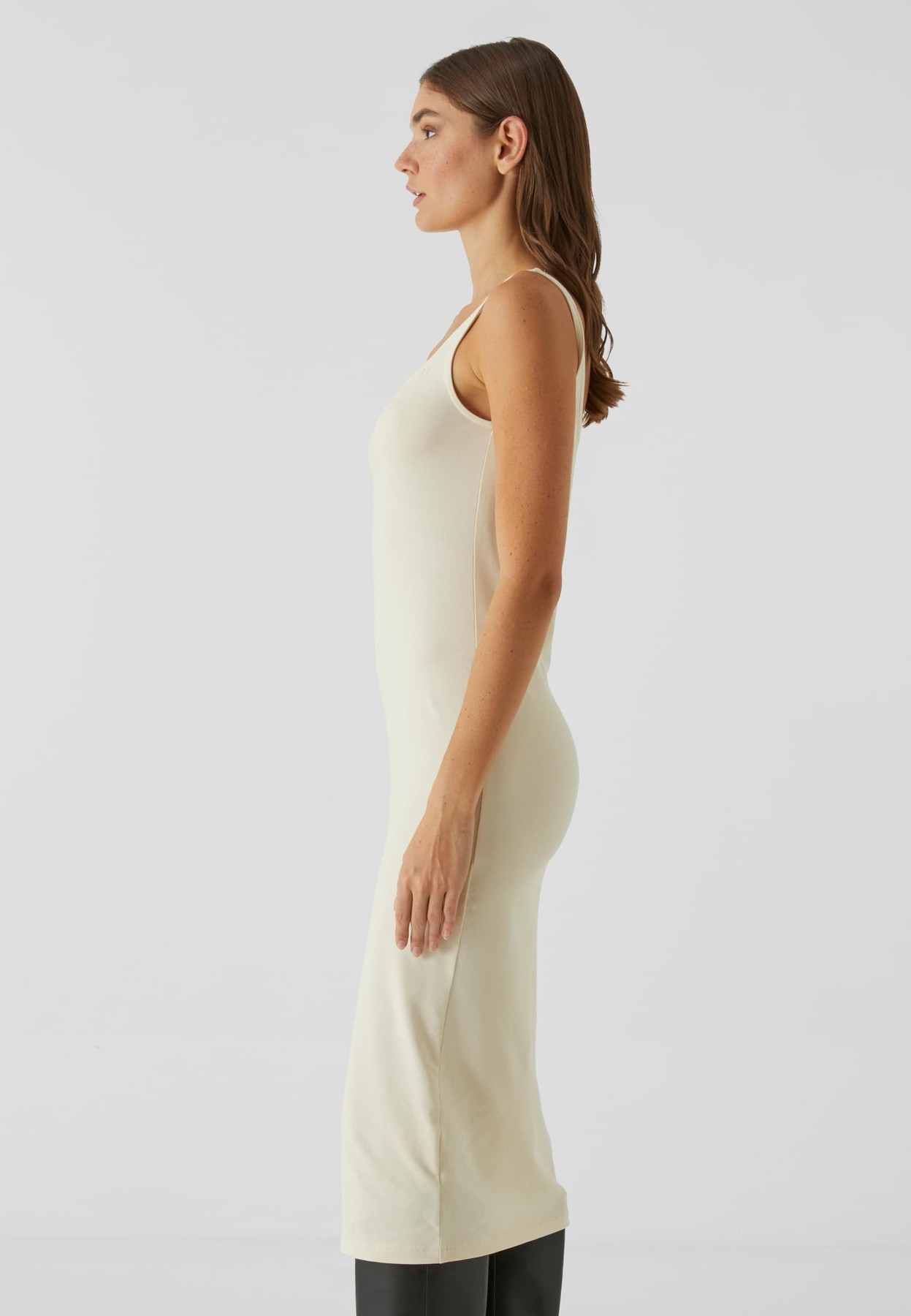 Urban Classics Obleka kremna