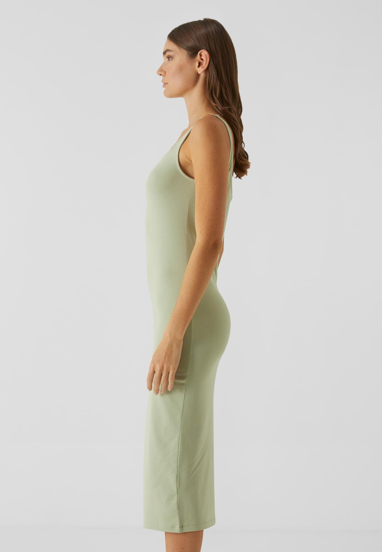 Urban Classics Obleka pastelno zelena