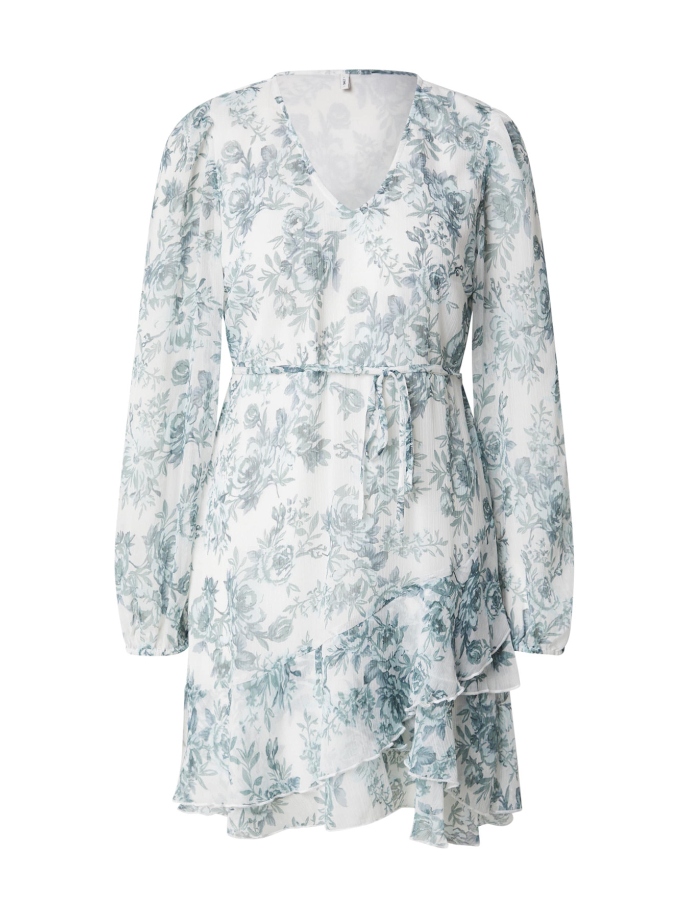 ONLY Obleka 'Miriam' dimno modra / zelena / bela