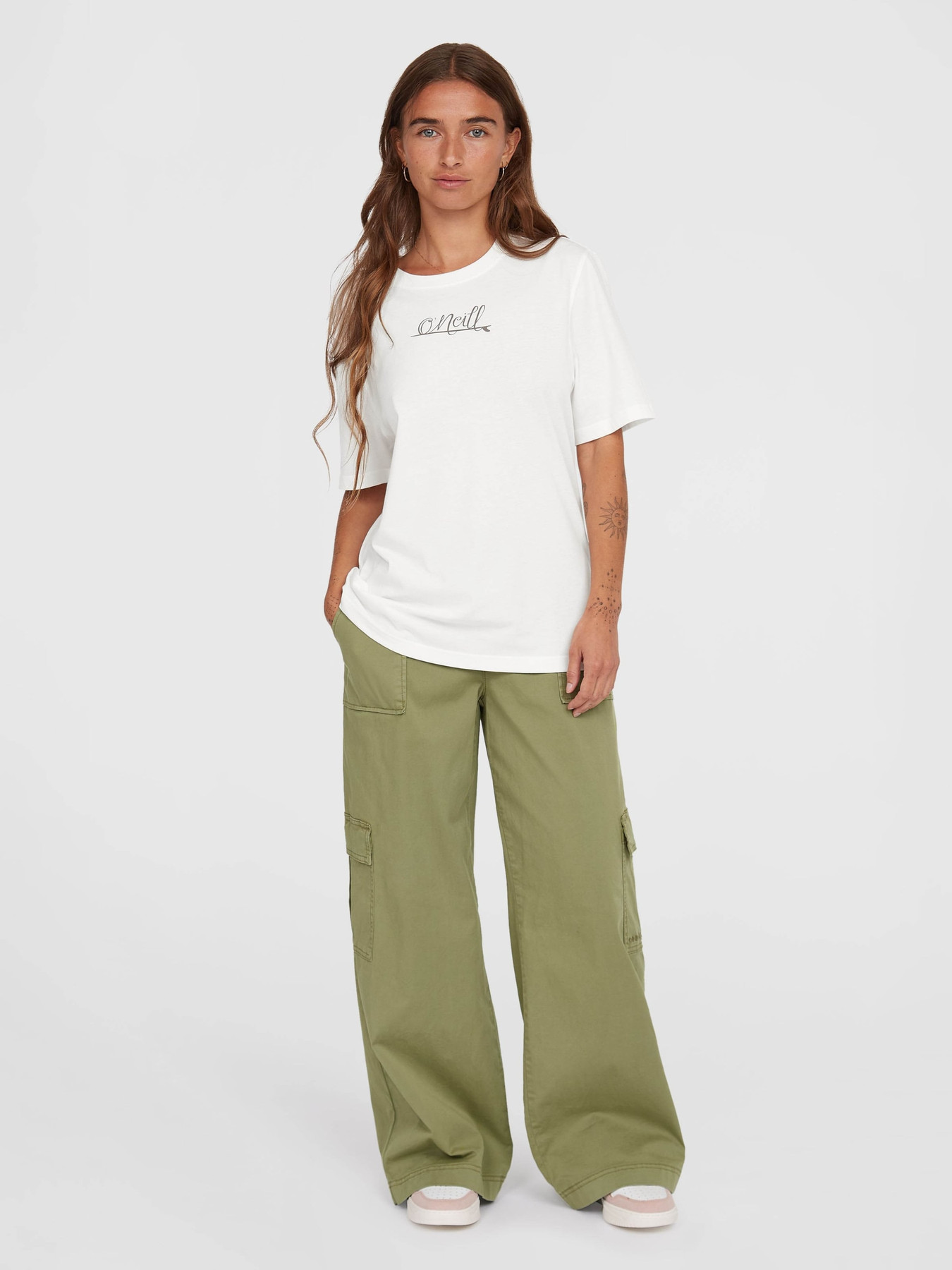 O'NEILL Majica 'Essentials' antracit / bela