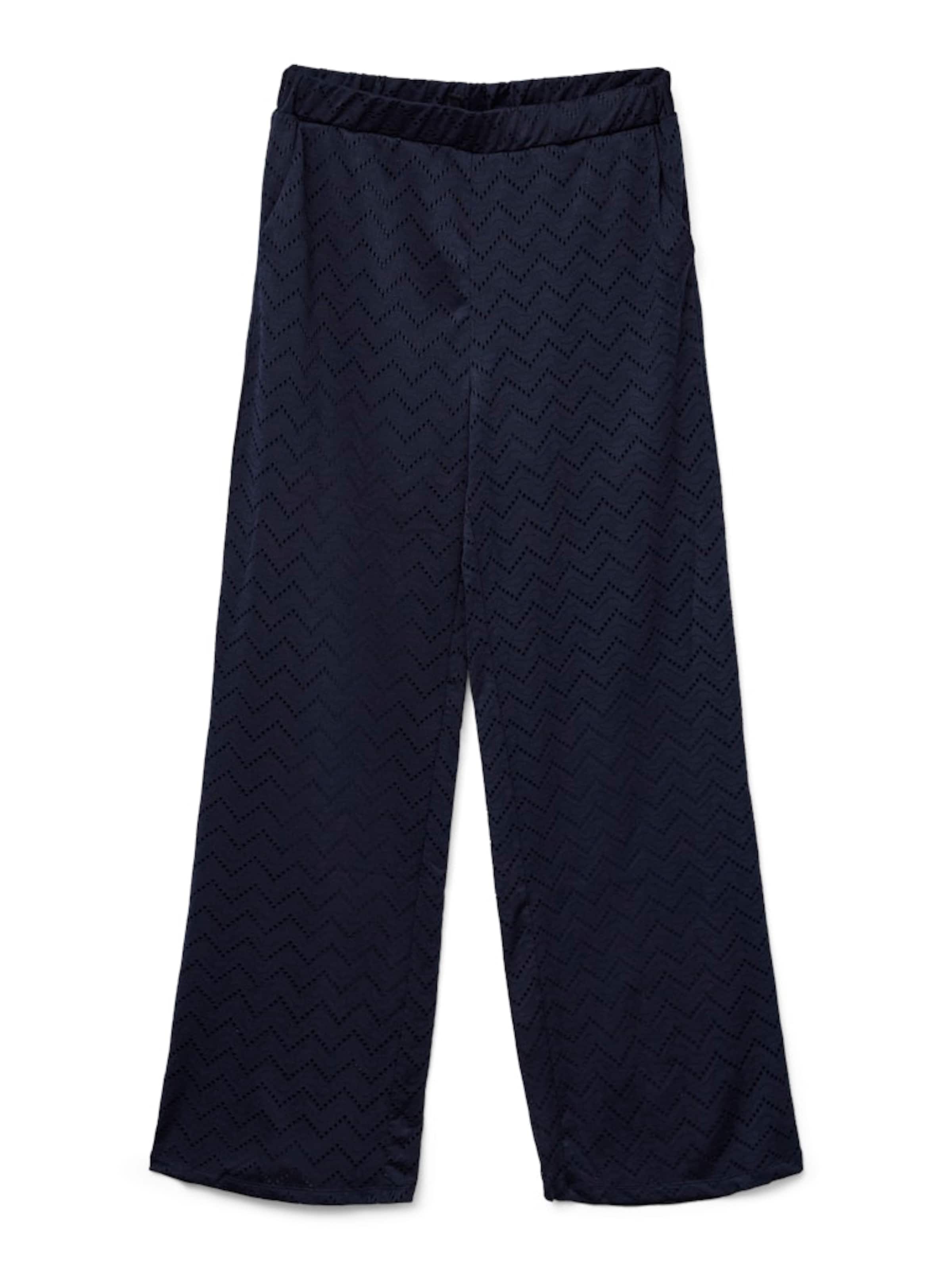 VERO MODA Hlače 'VMTHAS' mornarska