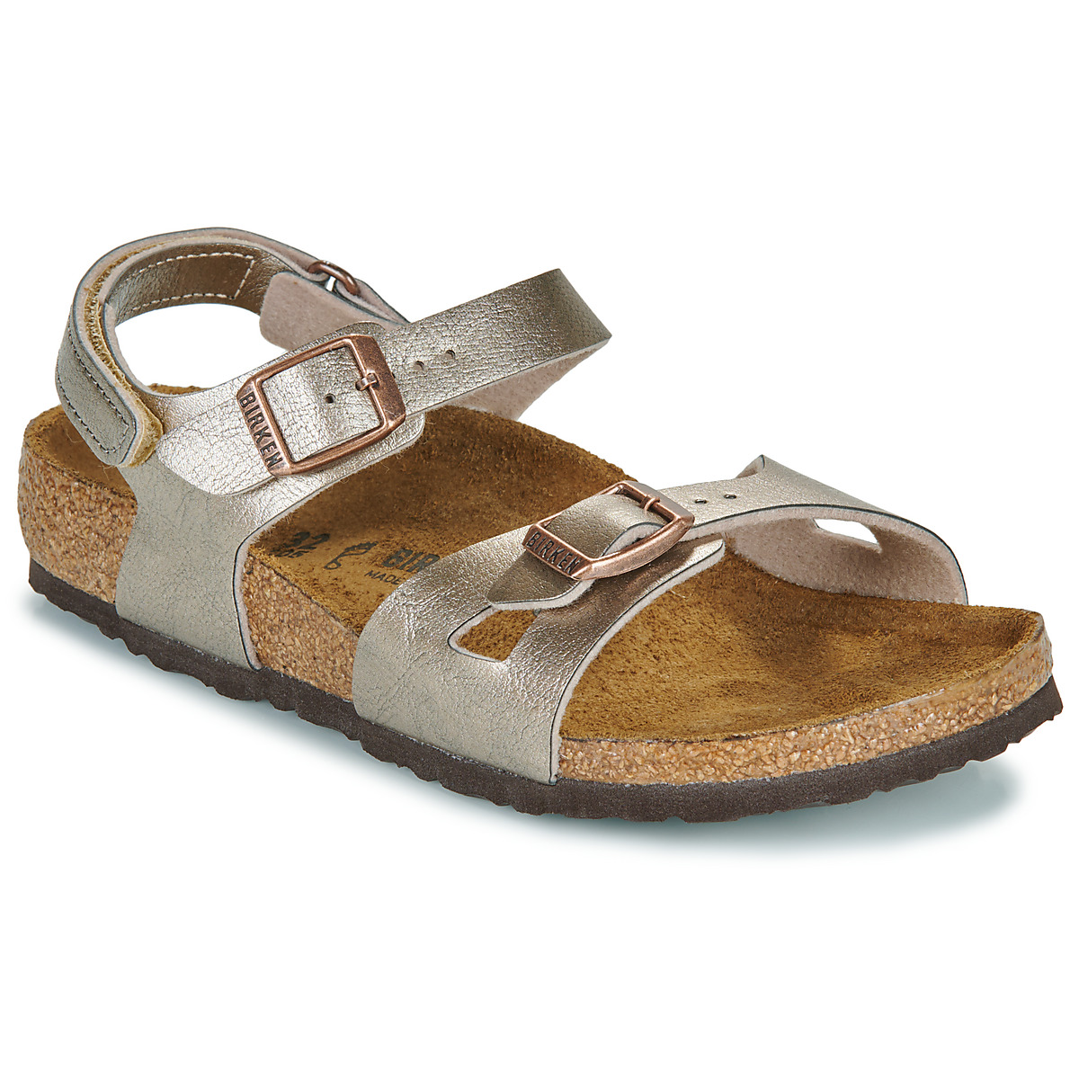 BIRKENSTOCK Sandali & Odprti čevlji Rio AS Kids BF Graceful Taupe BIRKENSTOCK