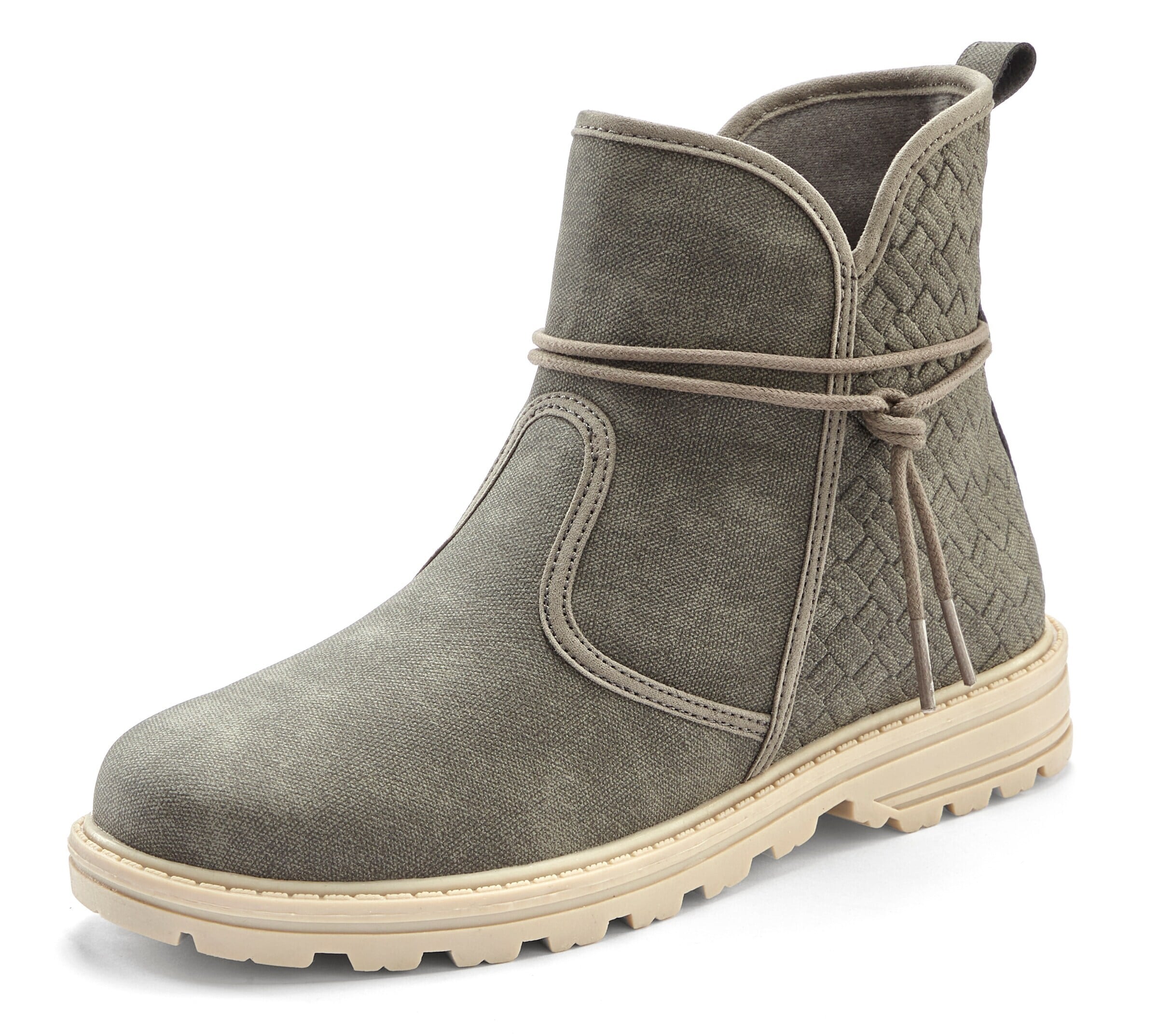 VIVANCE Škornji temno siva