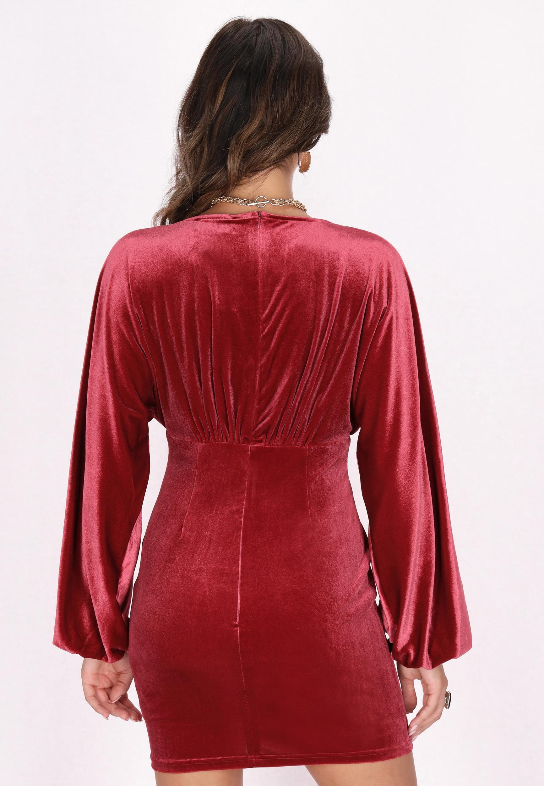 faina Koktejl obleka jagoda