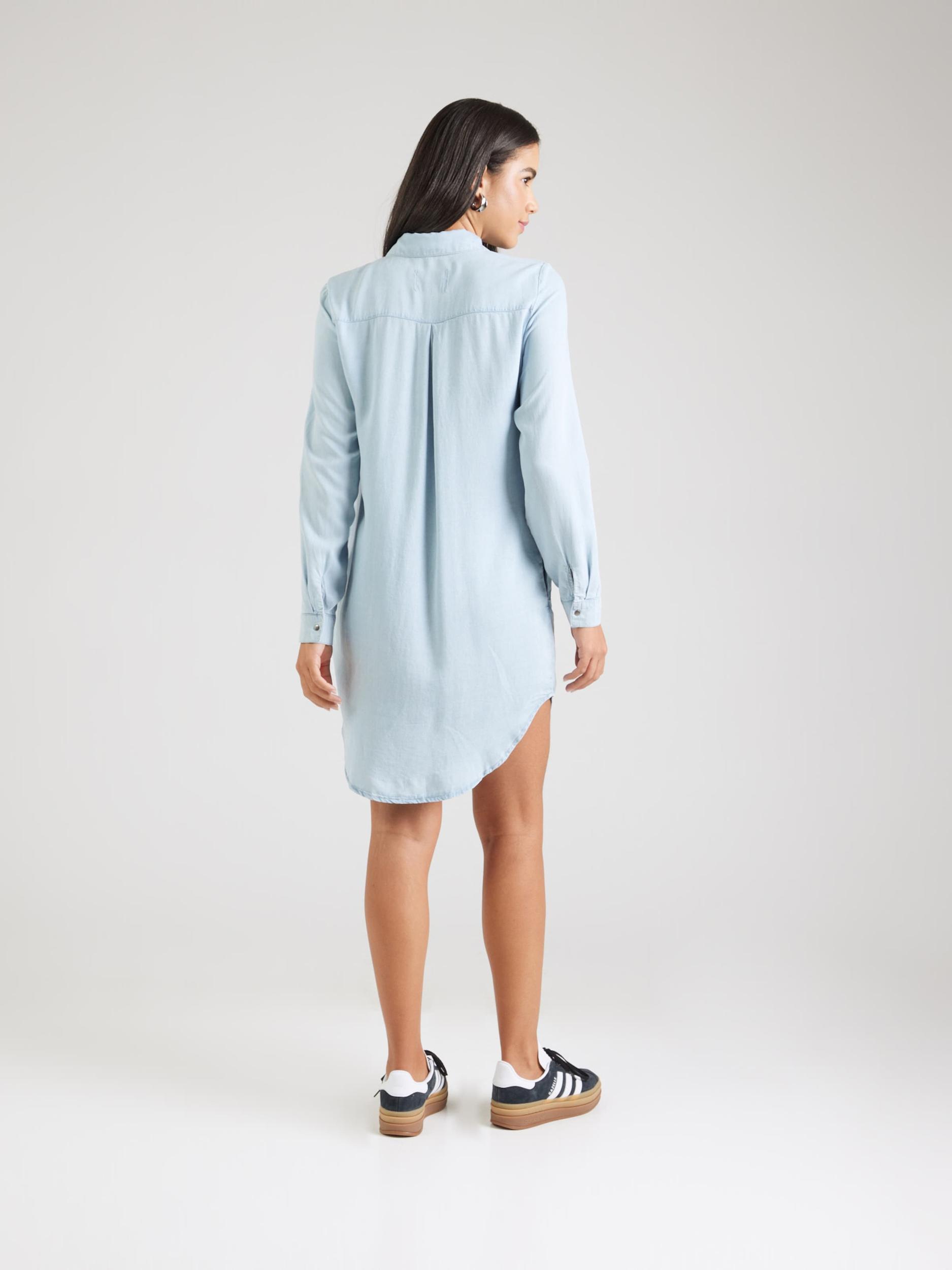 ONLY Dolga srajca 'ONLSille' svetlo modra