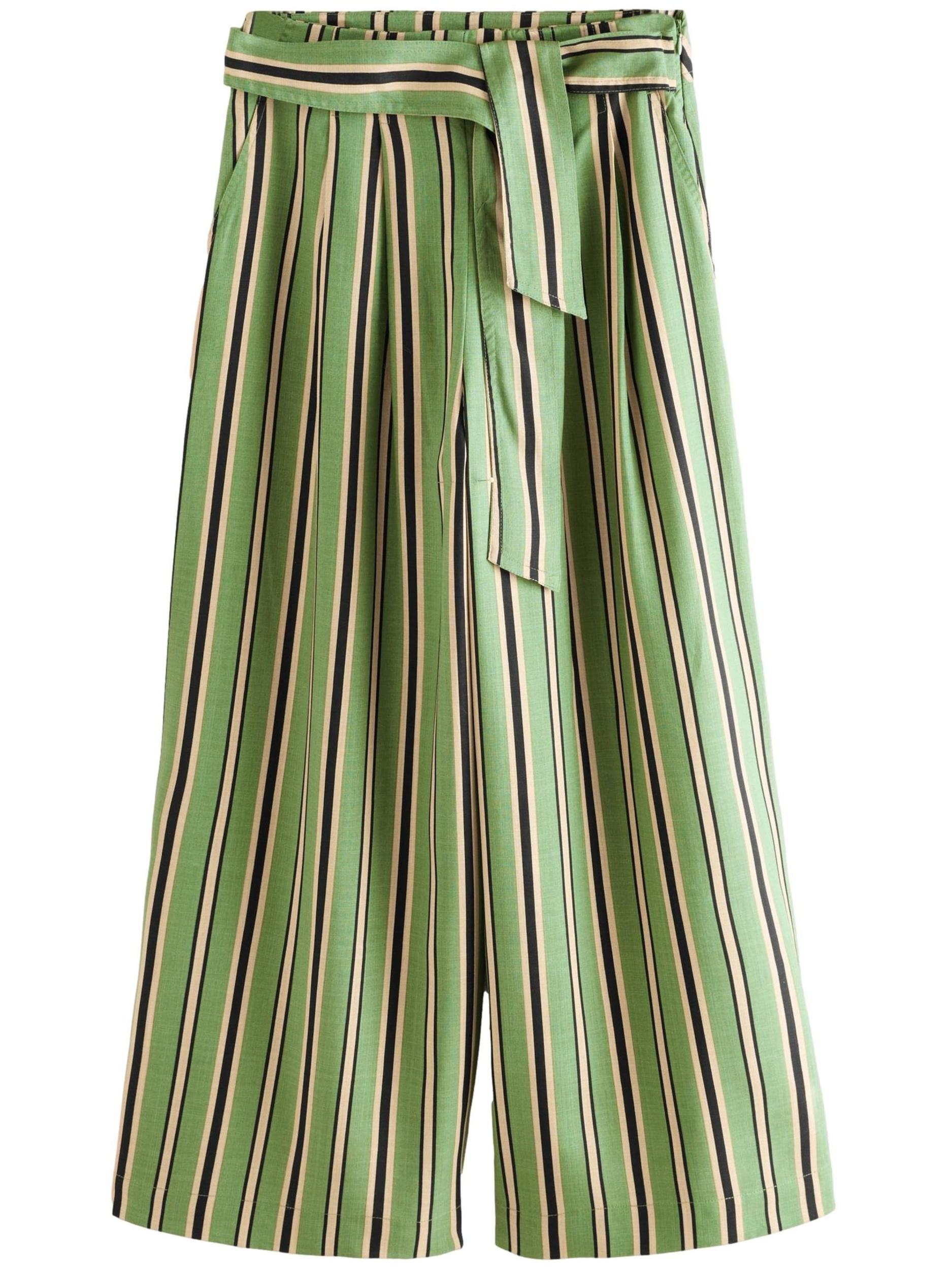 Next Hlače bež / zelena / črna