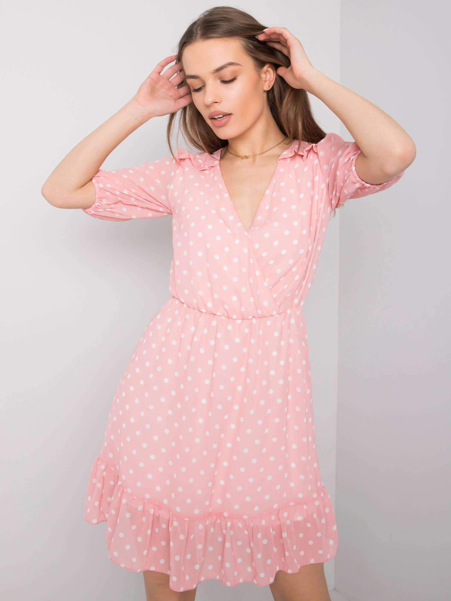 Sublevel Dress-D50039Y30238B-pink