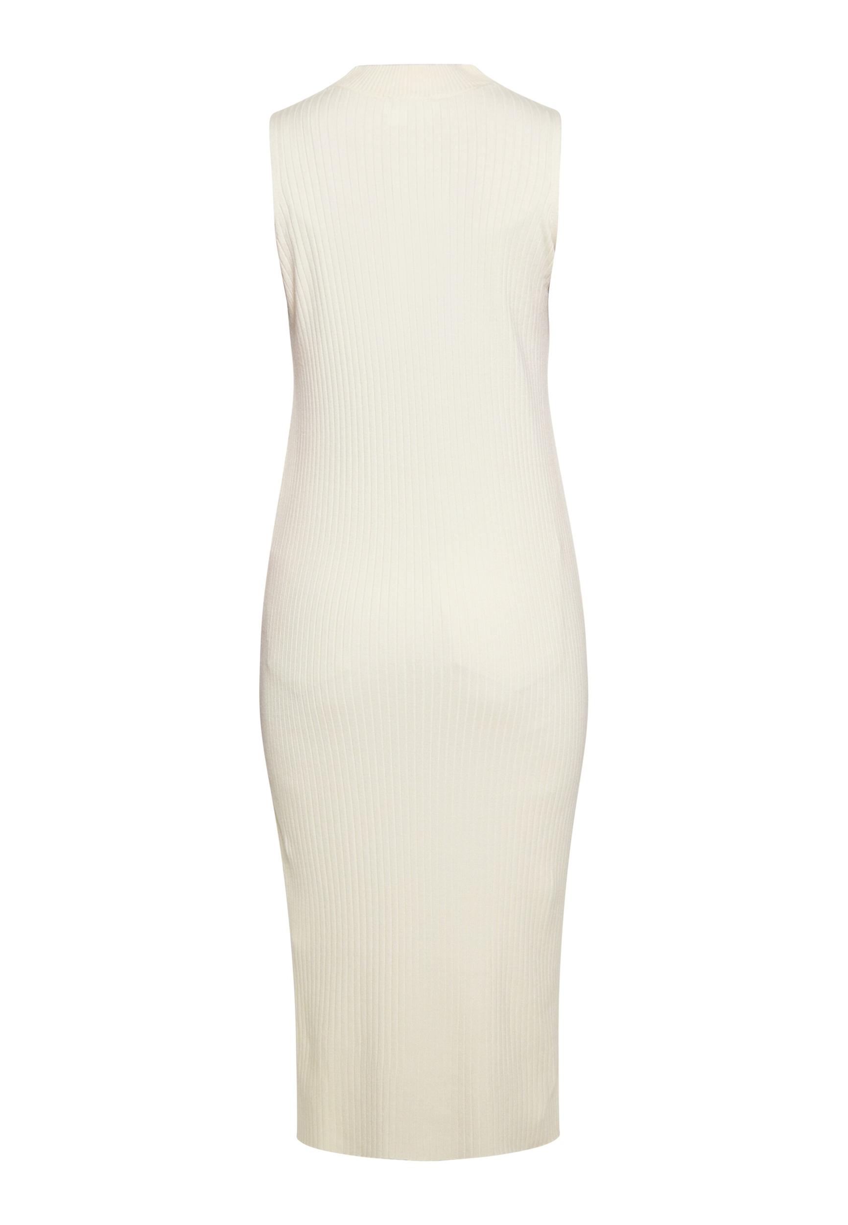 usha WHITE LABEL Pletena obleka kremna