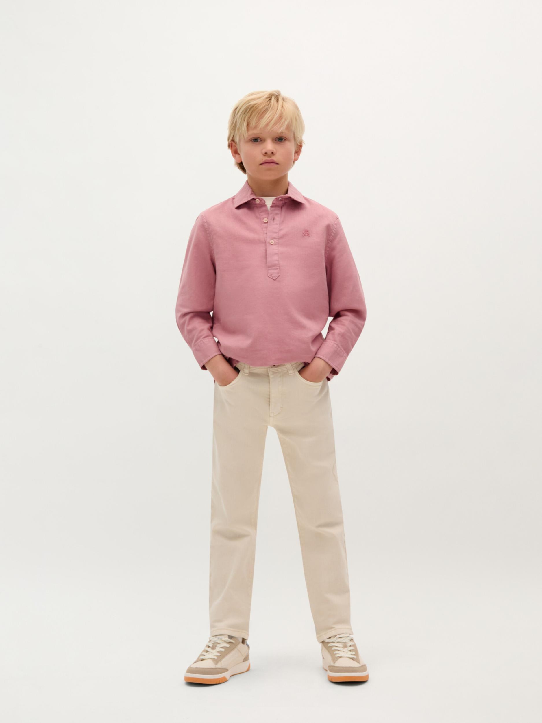 Scalpers Srajca ' ' rdeča / burgund