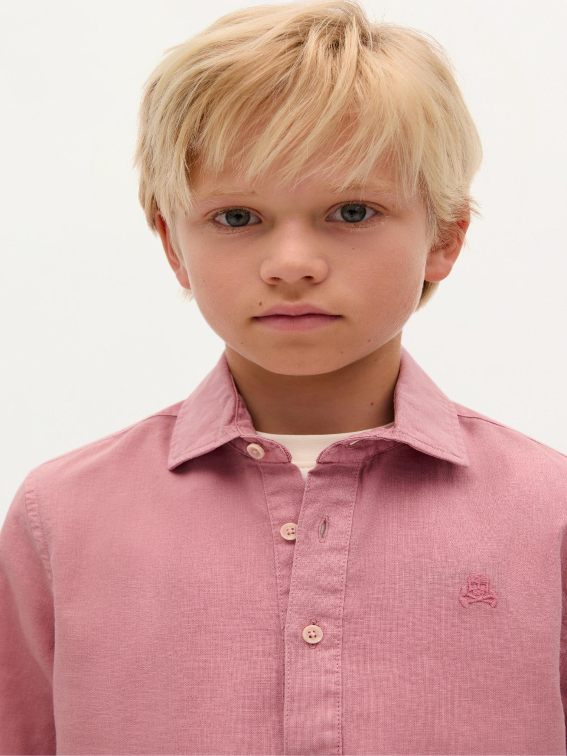 Scalpers Srajca ' ' rdeča / burgund