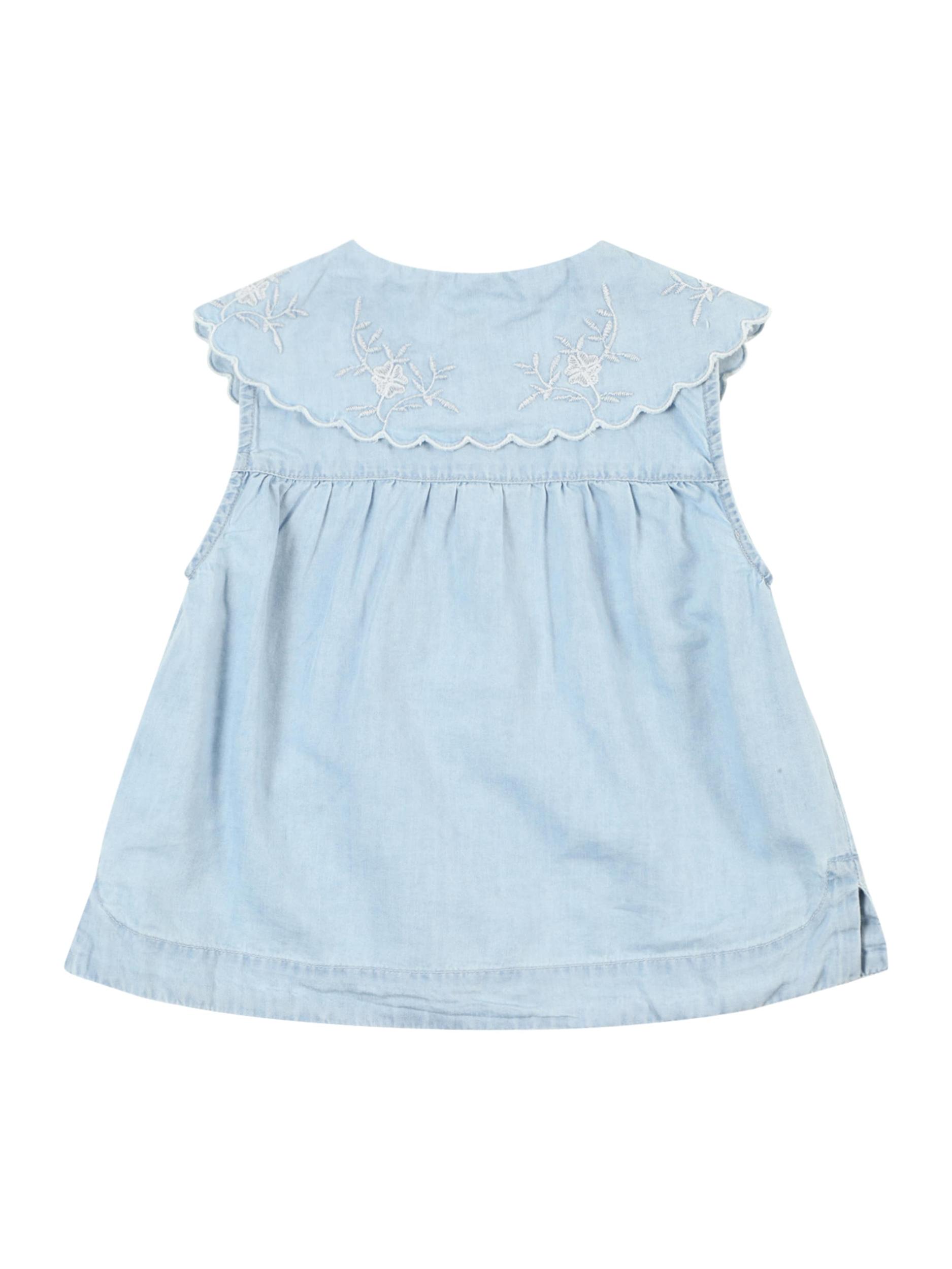 Only Mini Bluza 'KMGBEA' svetlo modra / bela