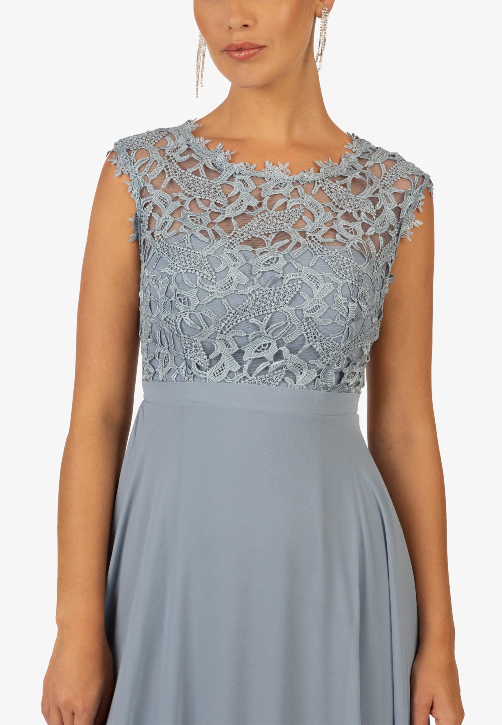 Kraimod Večerna obleka dimno modra