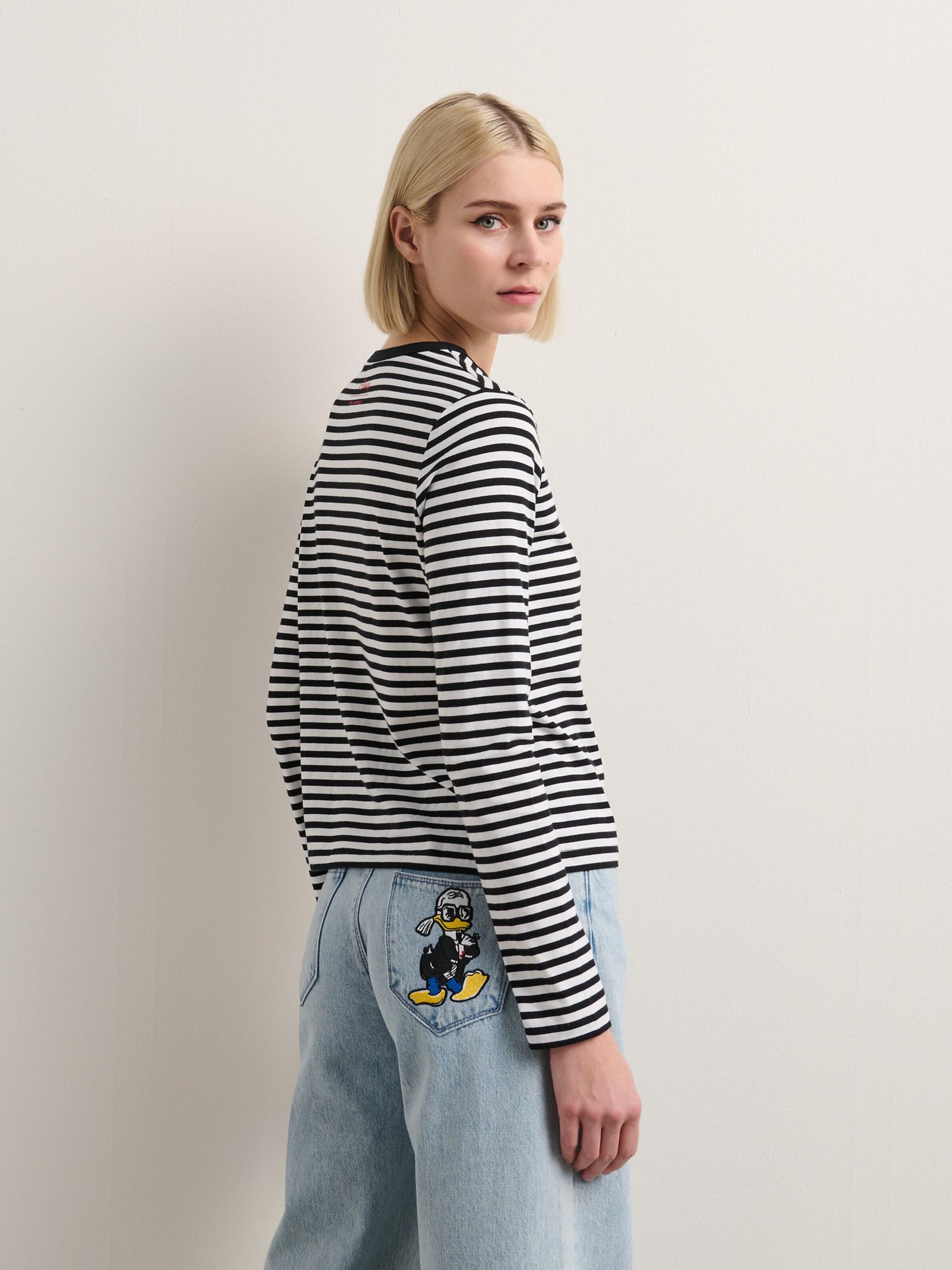 Karl Lagerfeld Majica 'Disney X Karl Lagerfeld' modra / rumena / črna / bela