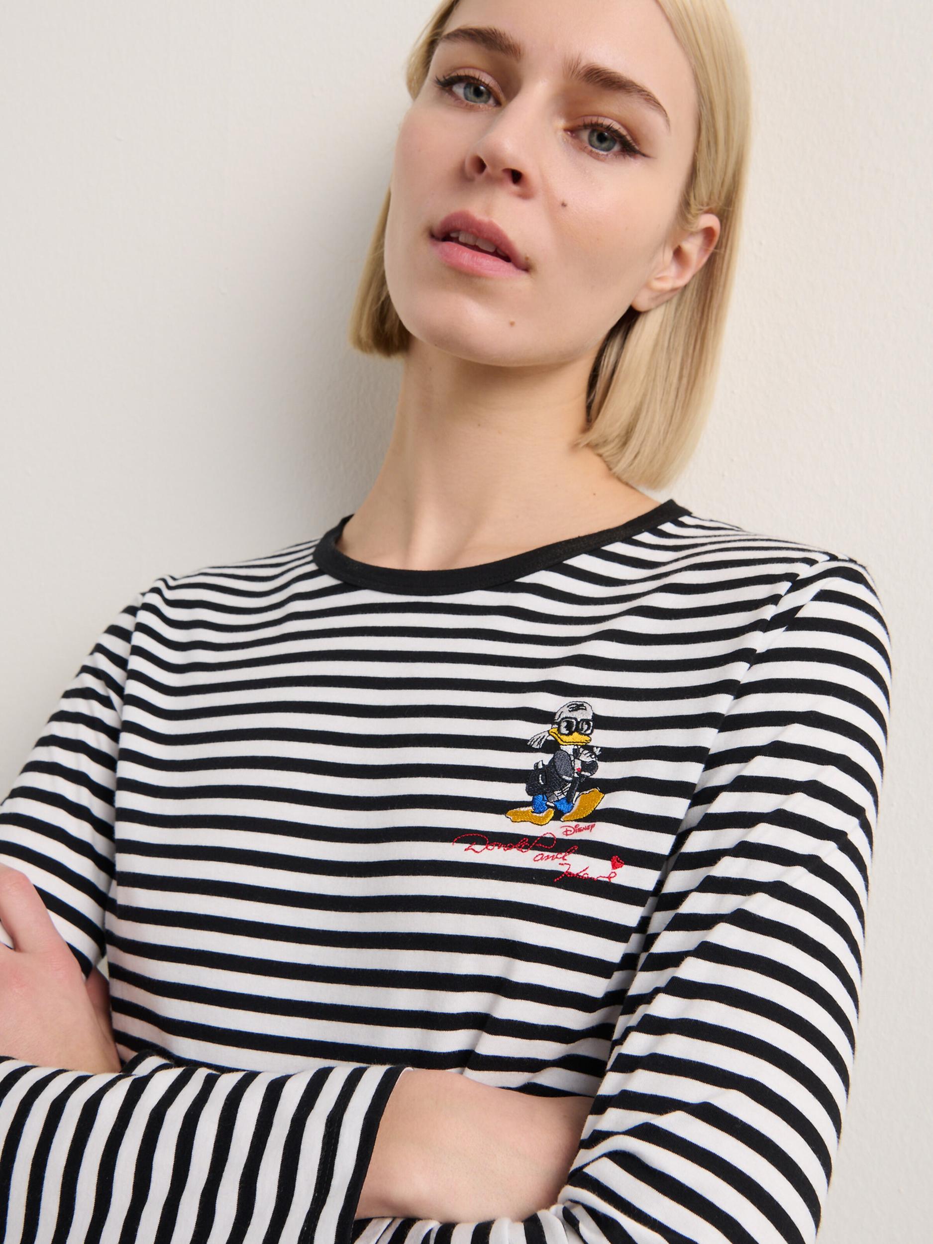 Karl Lagerfeld Majica 'Disney X Karl Lagerfeld' modra / rumena / črna / bela