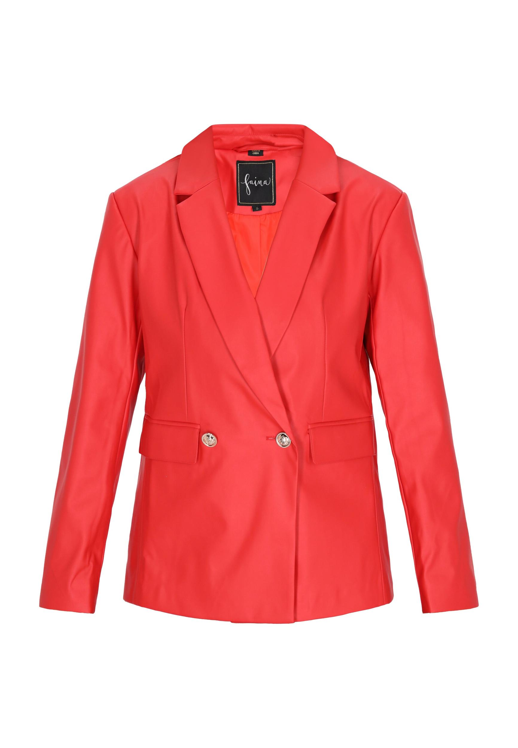 faina Blazer 'Classy Look' rdeča
