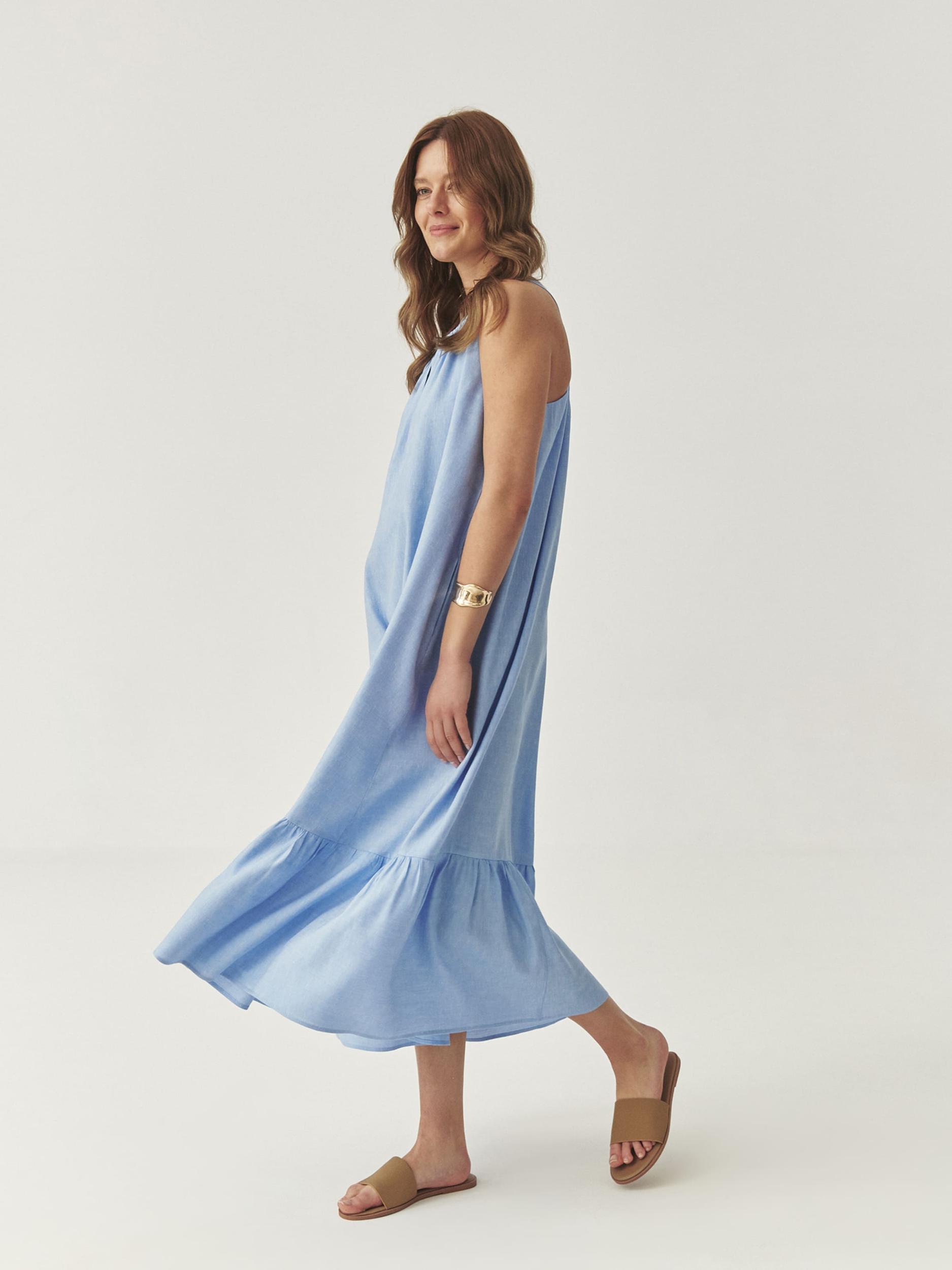 TATUUM Obleka 'Estella' svetlo modra