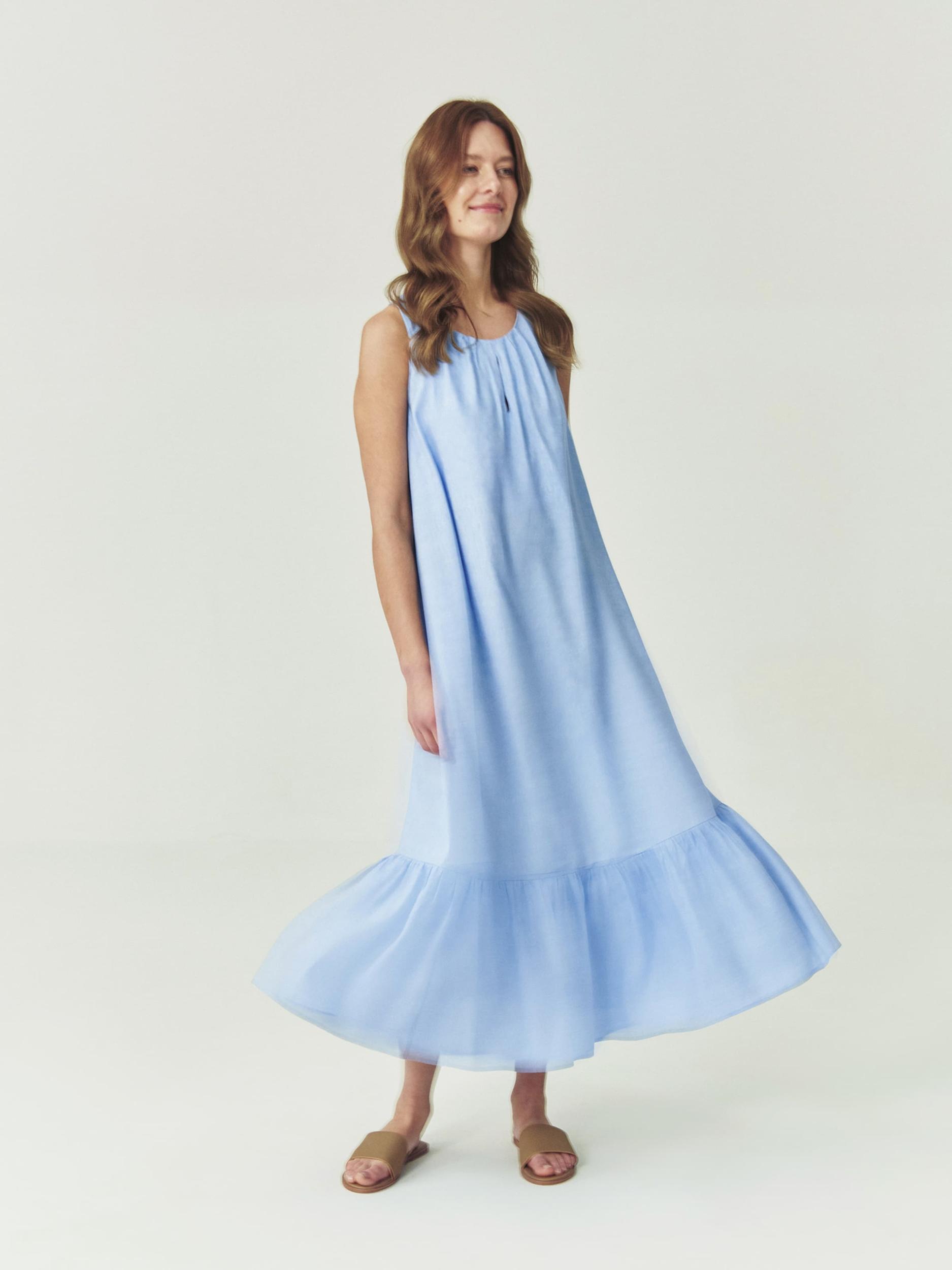 TATUUM Obleka 'Estella' svetlo modra