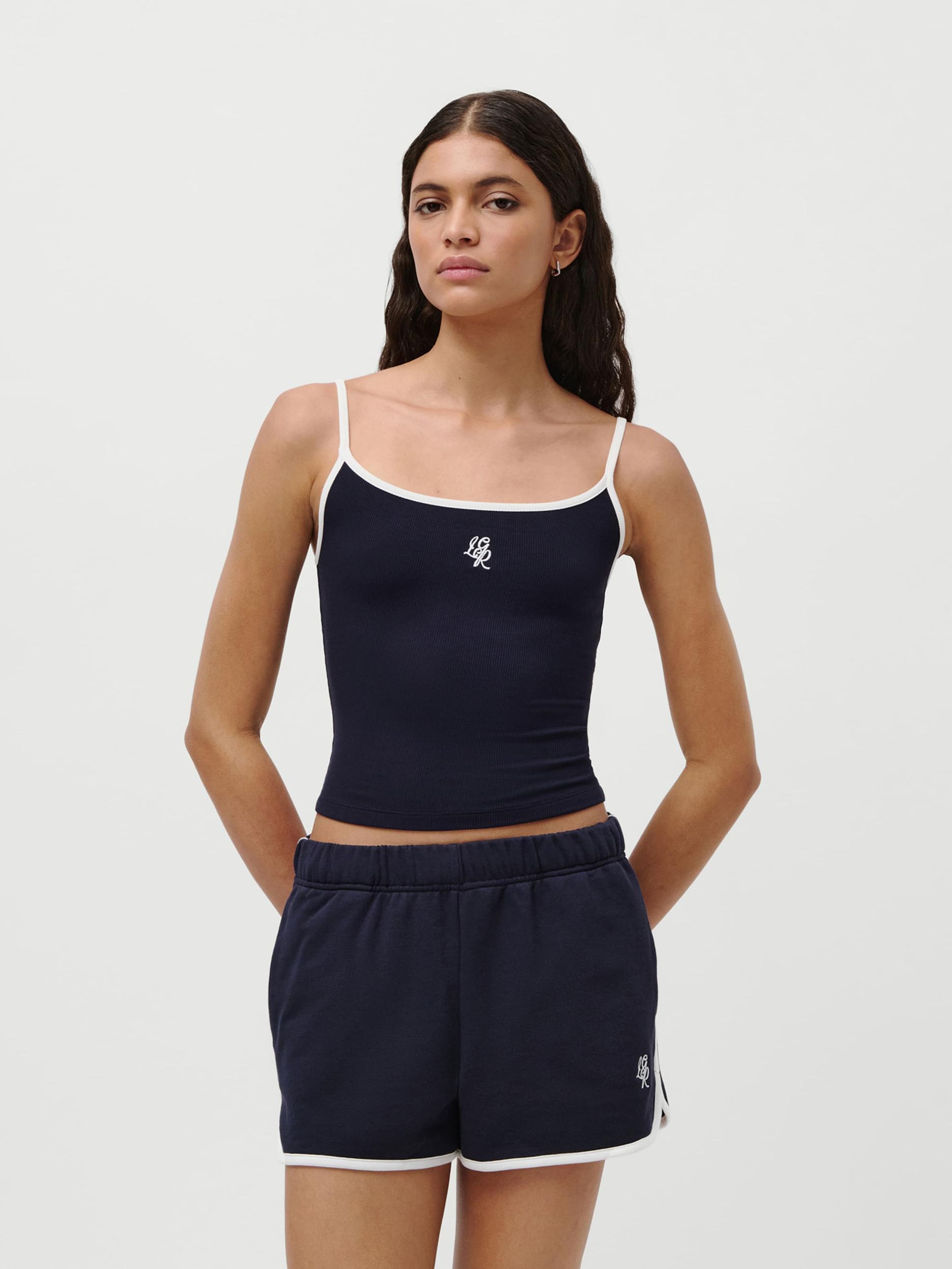 LeGer by Lena Gercke Top 'Ela' mornarska / bela