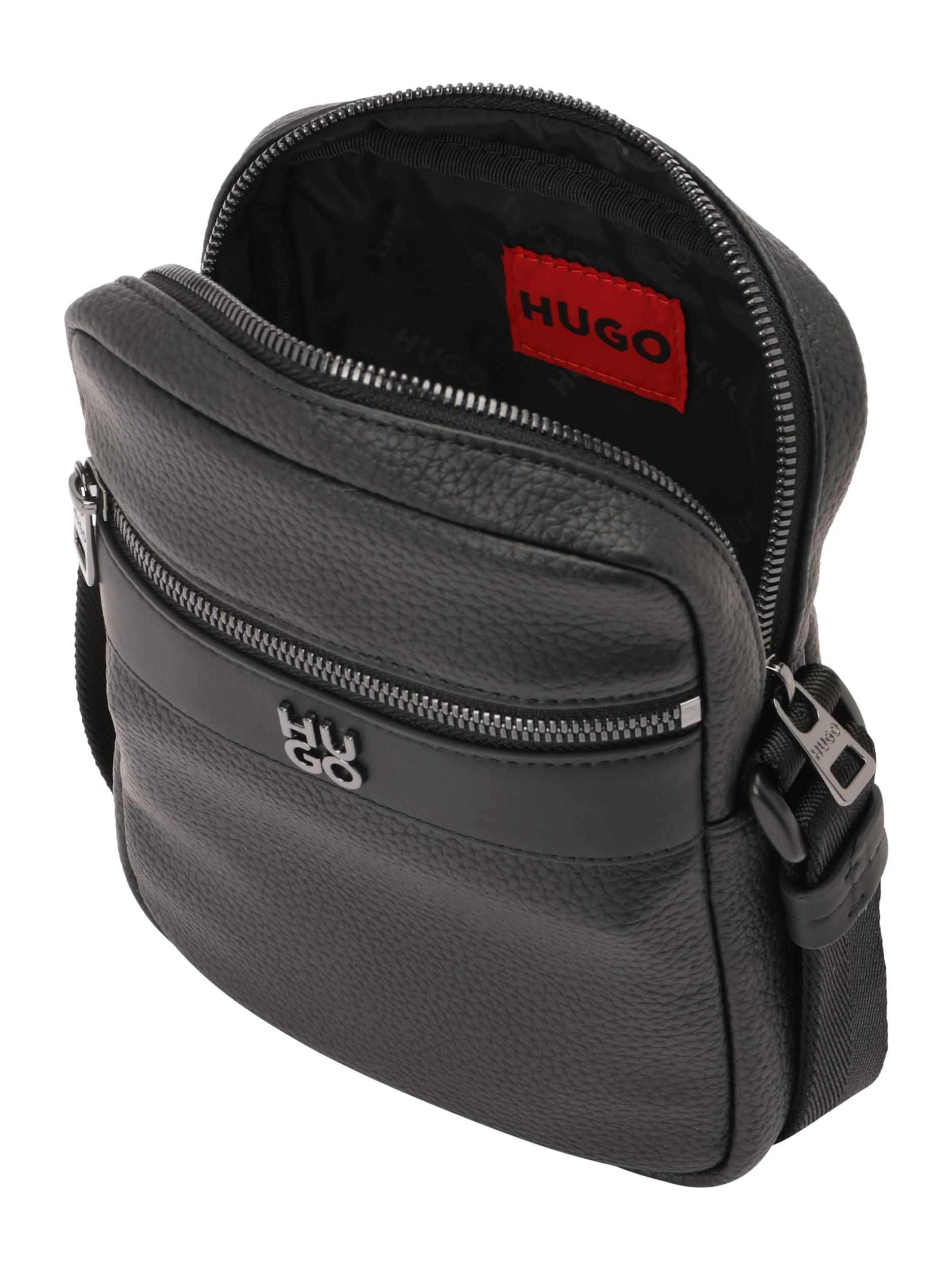 HUGO Torba za čez ramo 'Quantic' črna