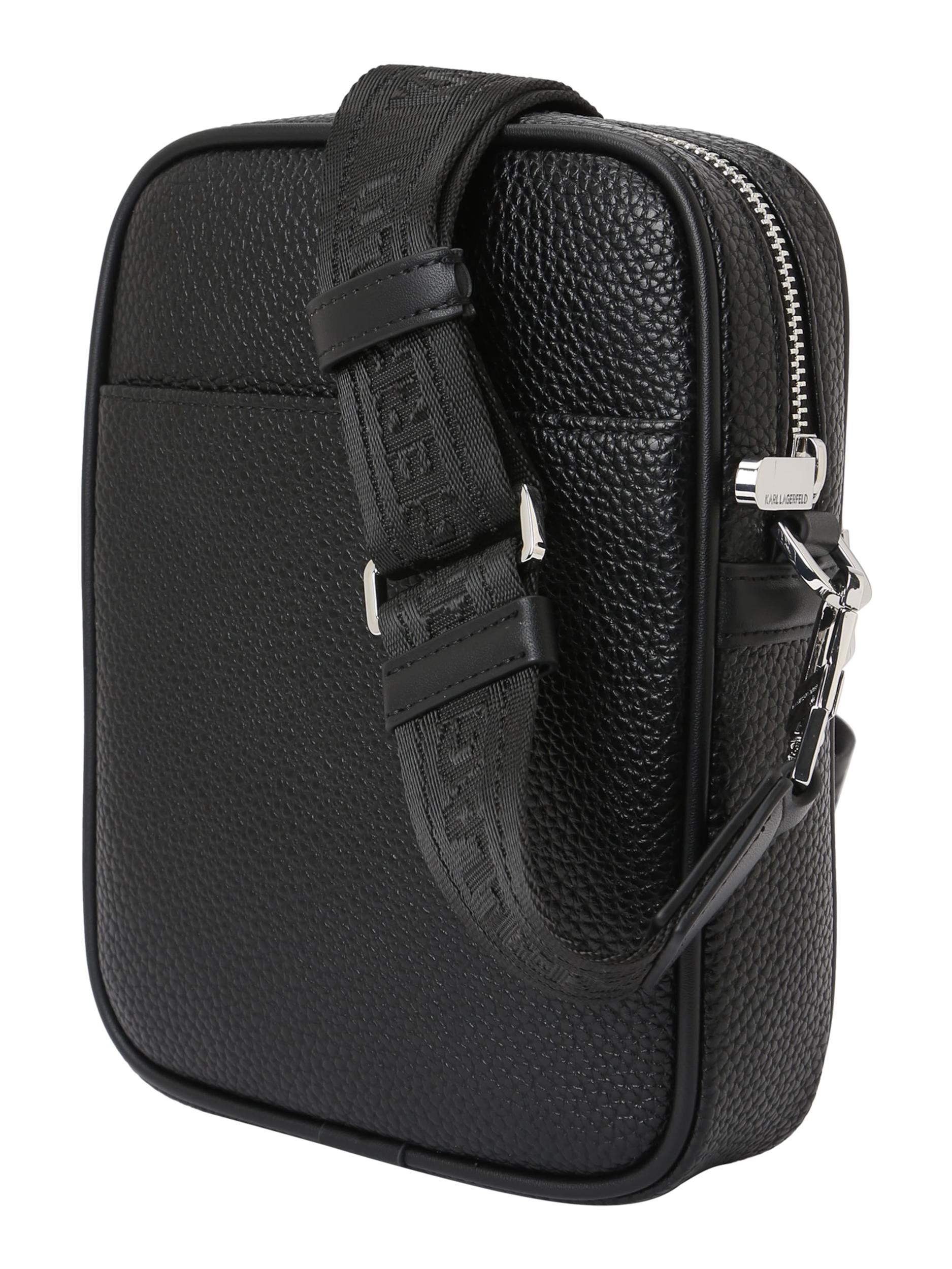 Karl Lagerfeld Torba za čez ramo 'IKON' črna