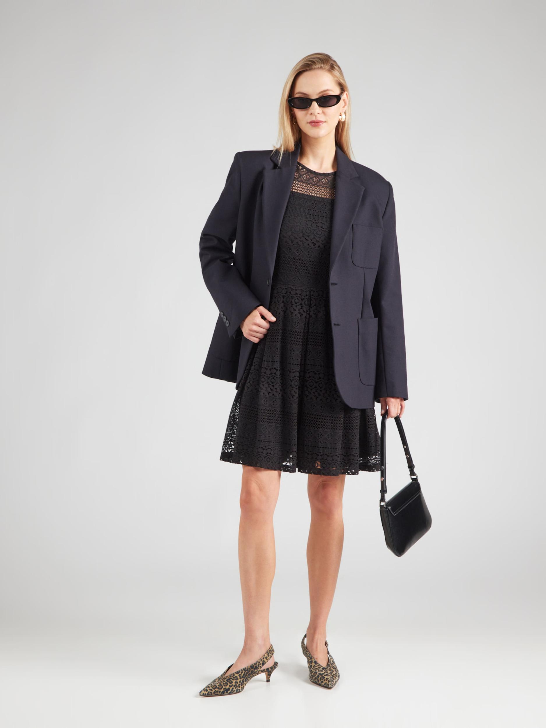 ONLY Koktejl obleka 'ONLFILICIA' črna