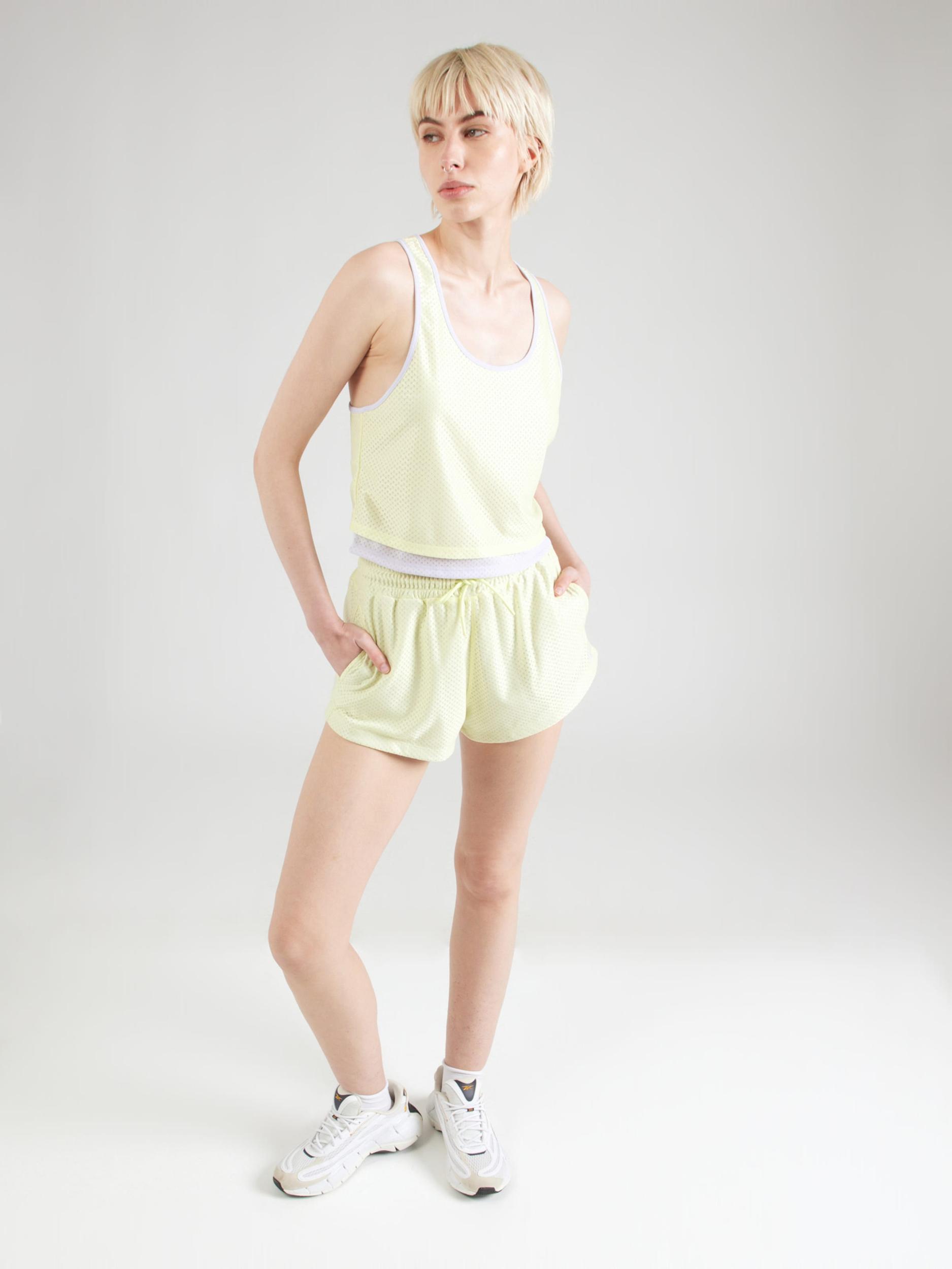 Calvin Klein Jeans Top 'PRIDE' pastelno zelena / bela