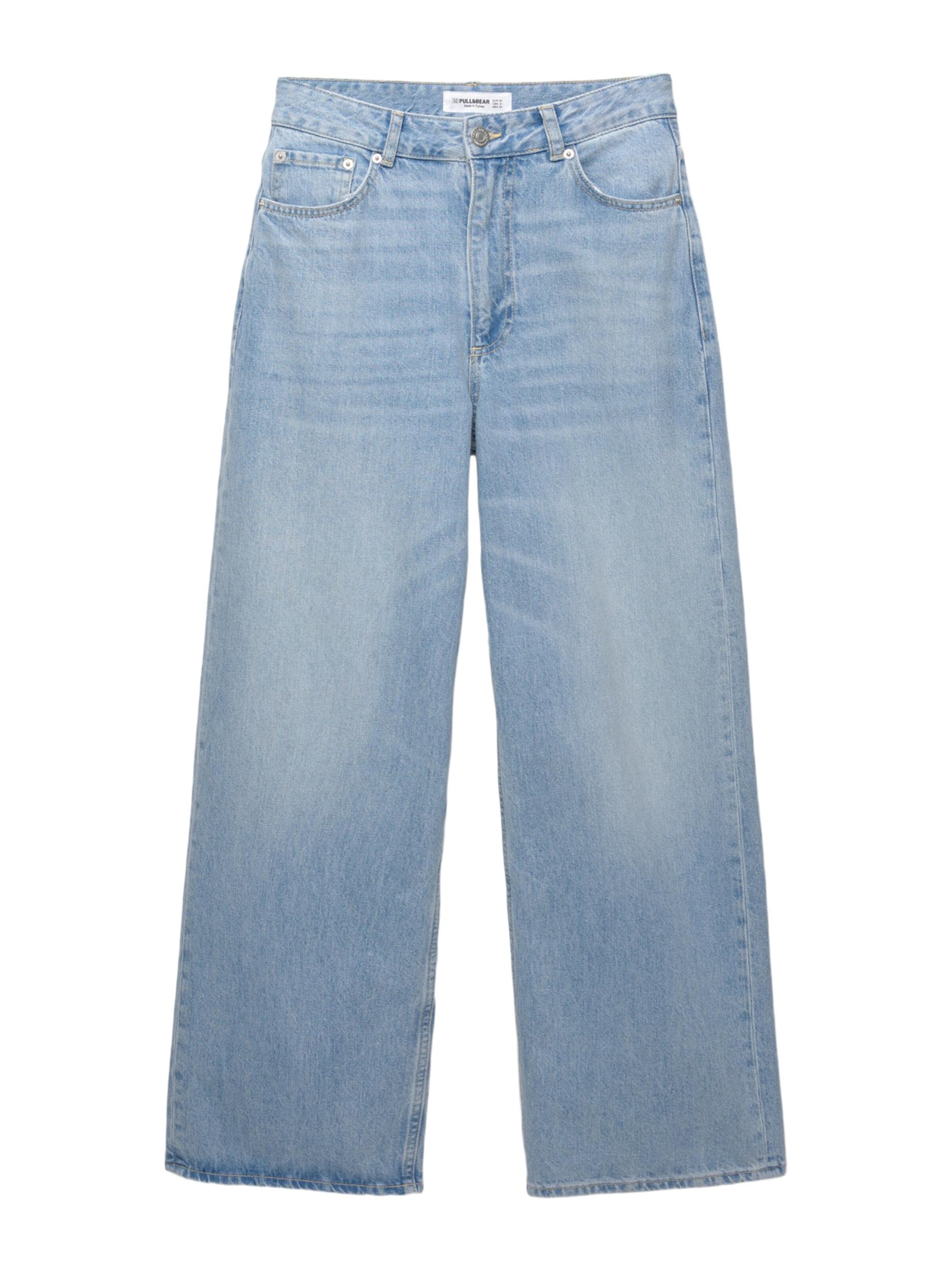 Pull&Bear Kavbojke moder denim